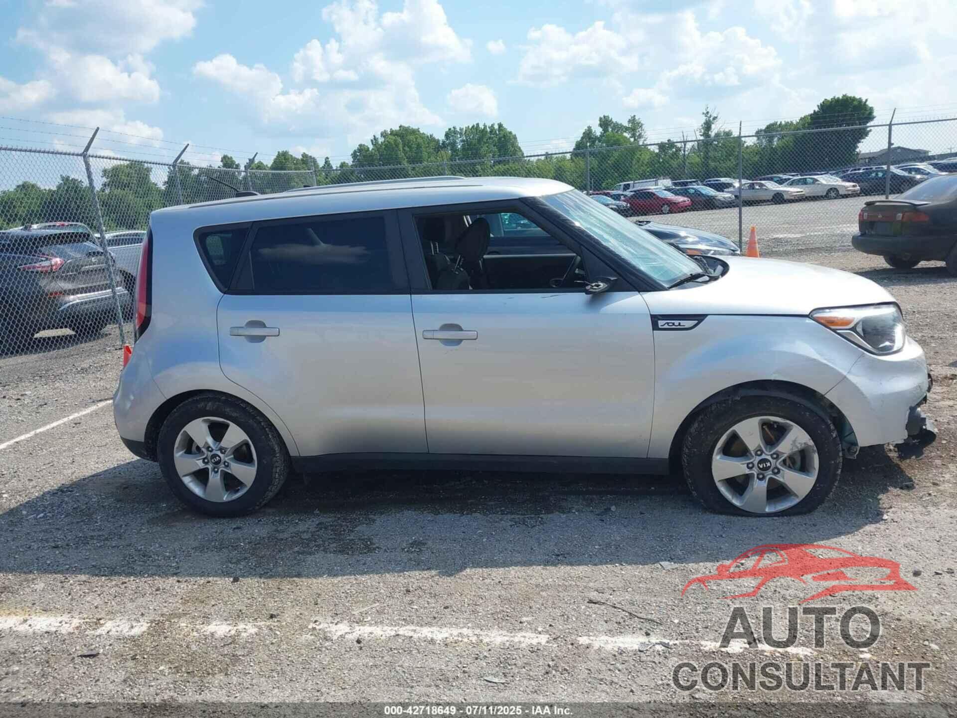 KIA SOUL 2019 - KNDJN2A22K7000612