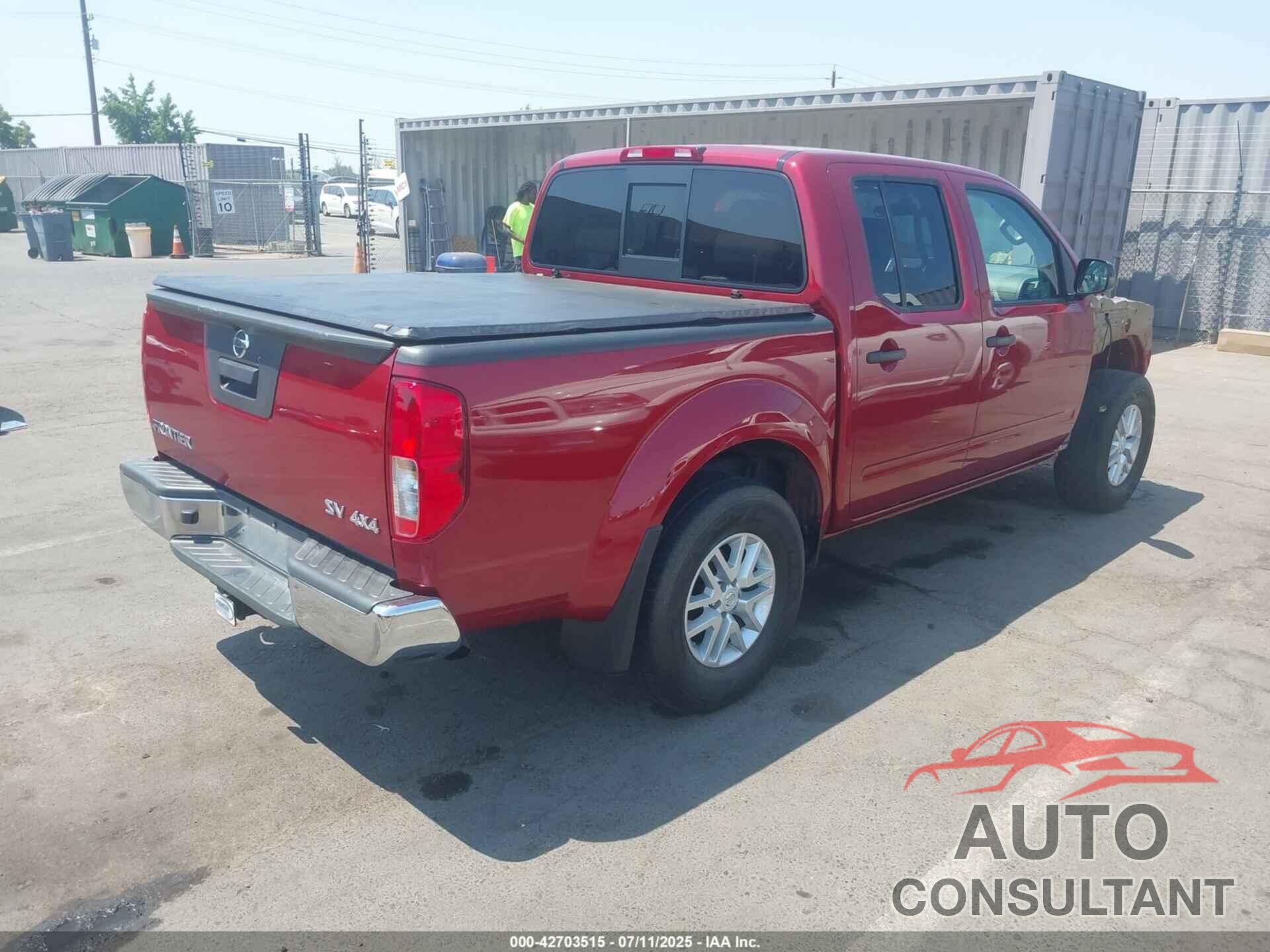 NISSAN FRONTIER 2019 - 1N6AD0EV4KN705996