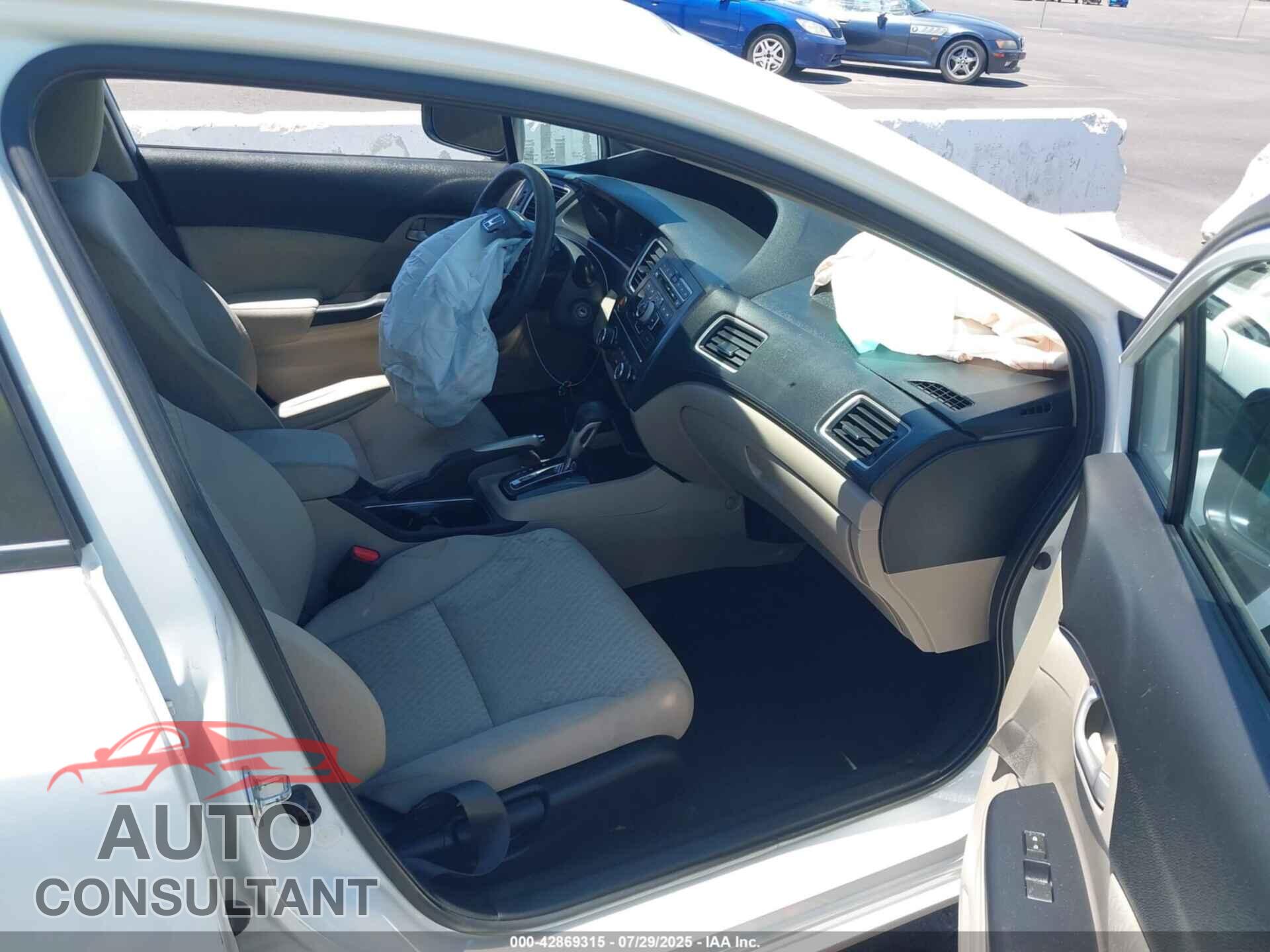 HONDA CIVIC 2014 - 19XFB2F59EE223624