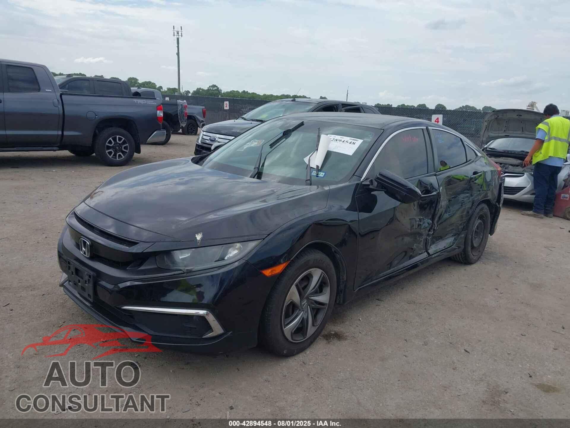 HONDA CIVIC 2019 - 2HGFC2F69KH503275