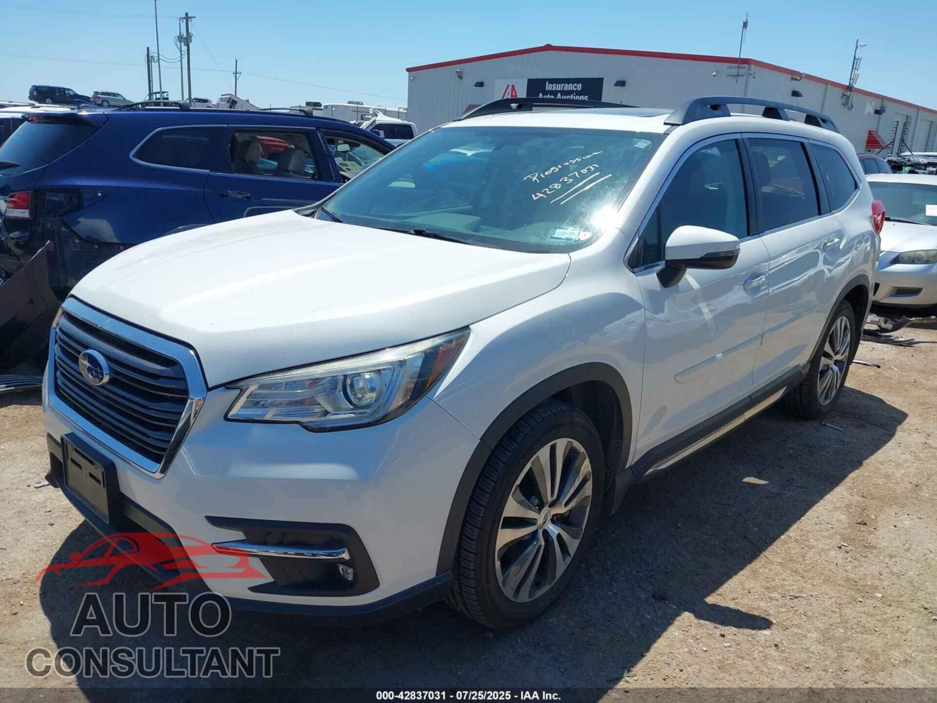 SUBARU ASCENT 2019 - 4S4WMAPD2K3445673