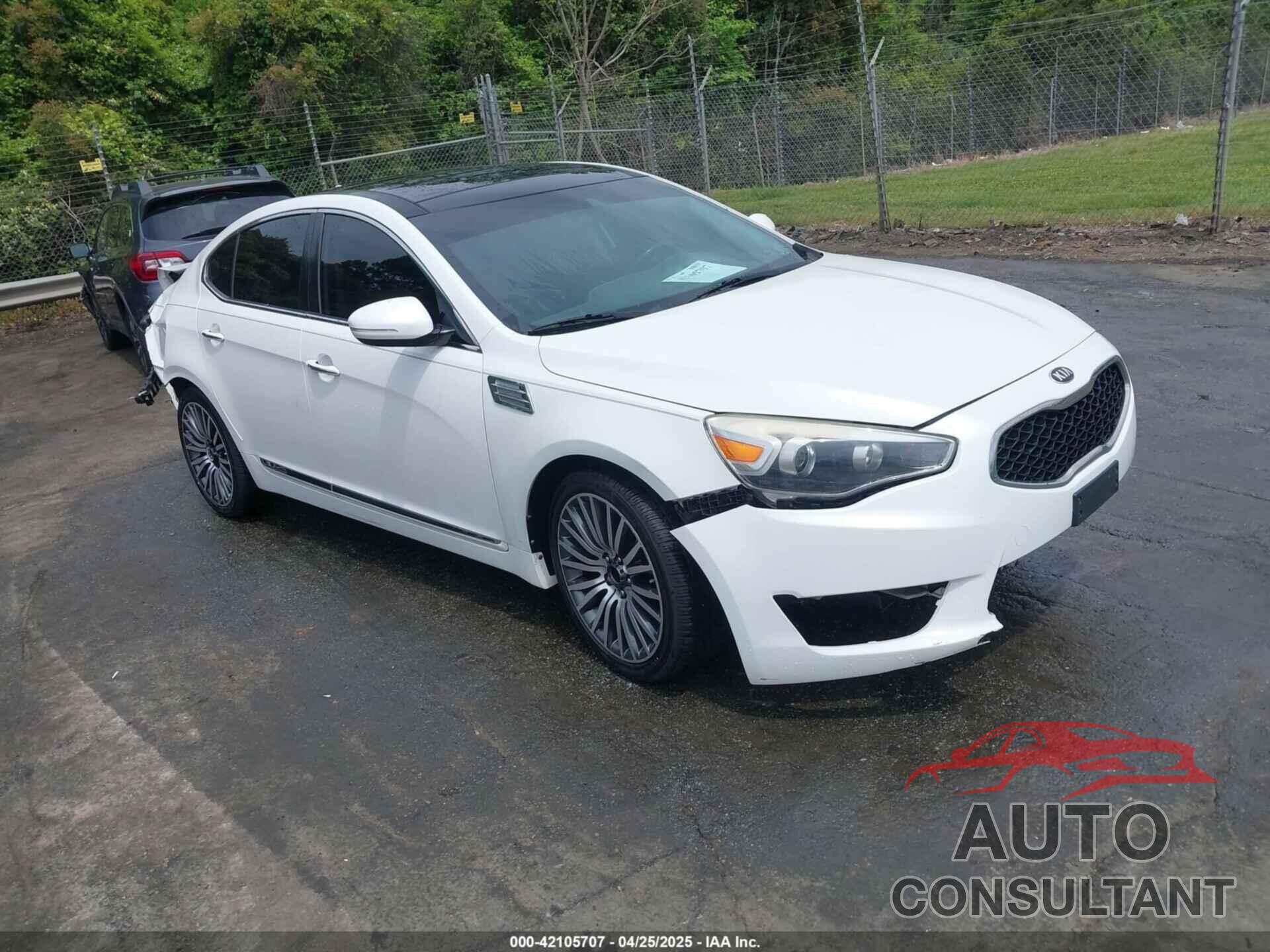 KIA CADENZA 2015 - KNALN4D75F5181571