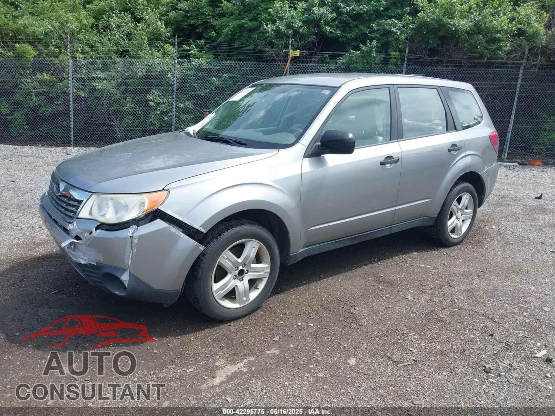 SUBARU FORESTER 2010 - JF2SH6AC3AH725318