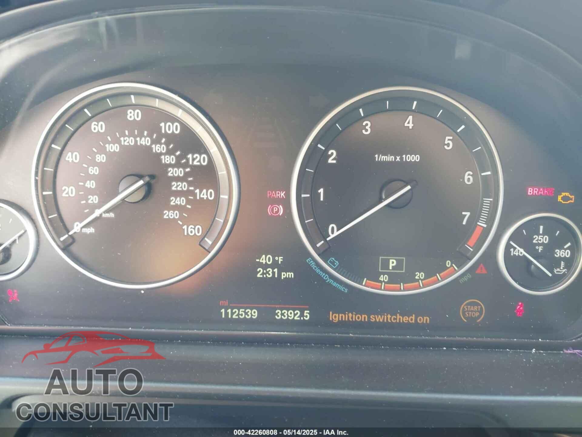 BMW 535I 2014 - WBA5B1C58ED481996