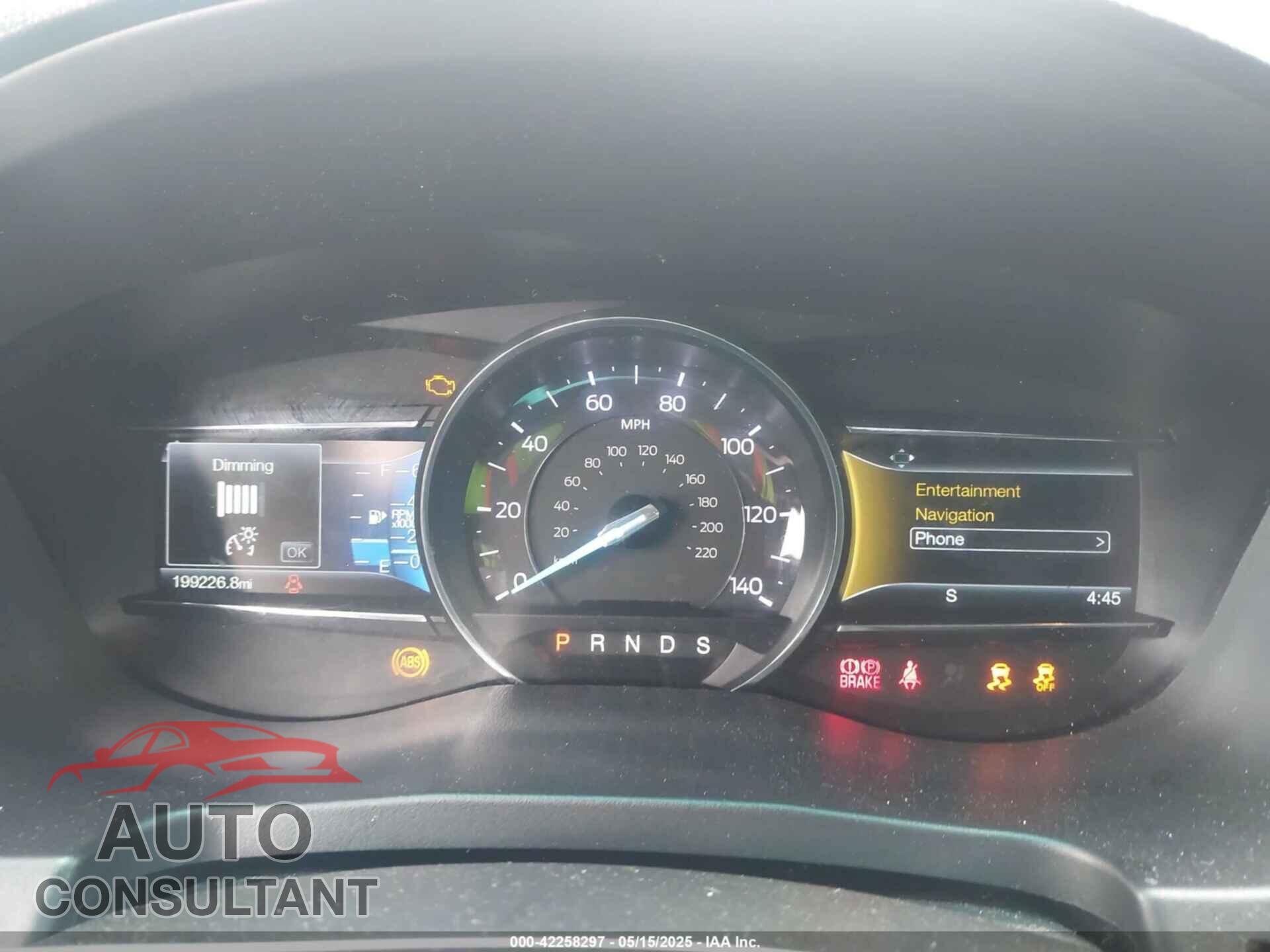 FORD EXPLORER 2016 - 1FM5K8D88GGC28422