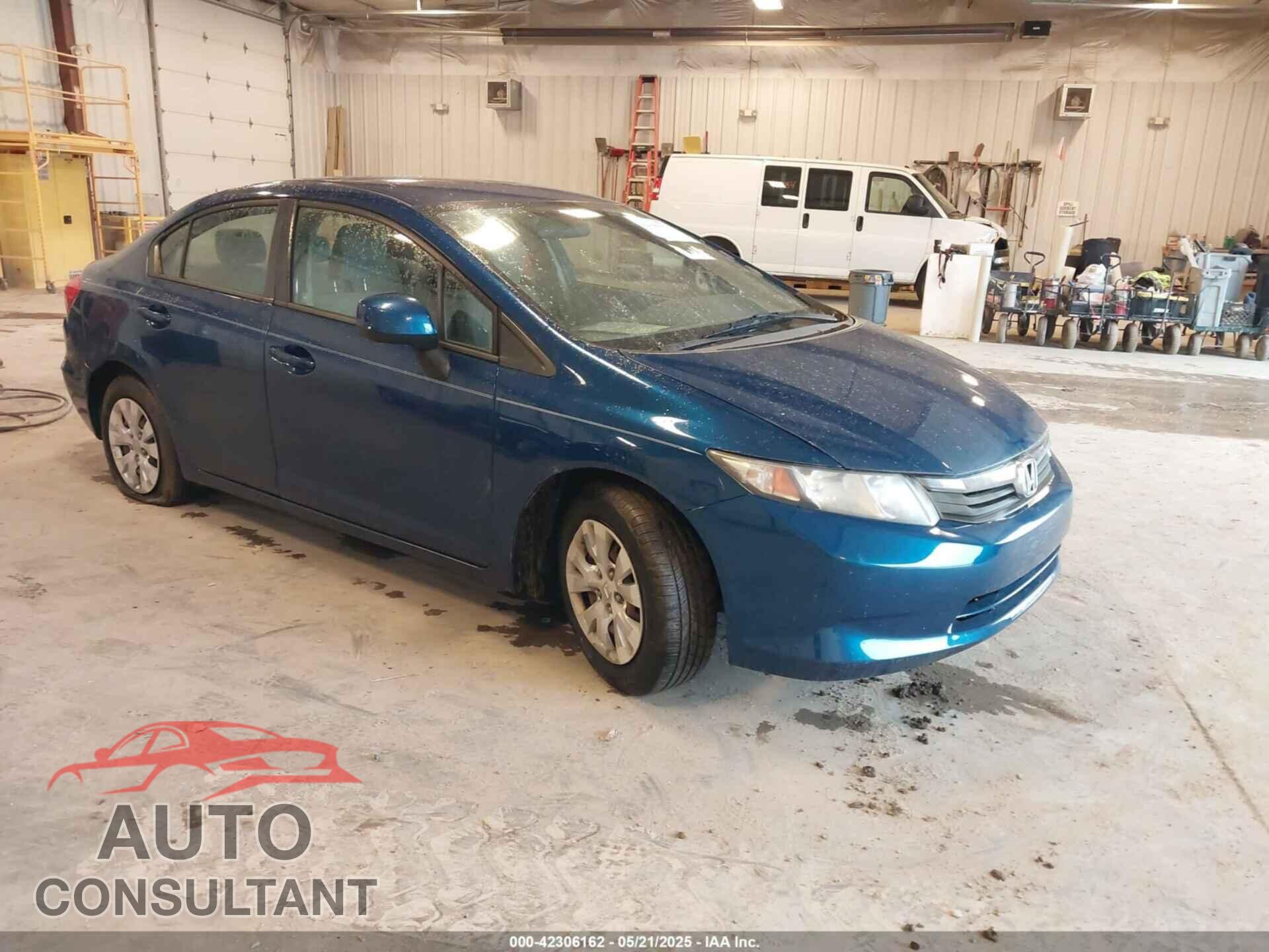 HONDA CIVIC 2012 - 19XFB2F54CE032271