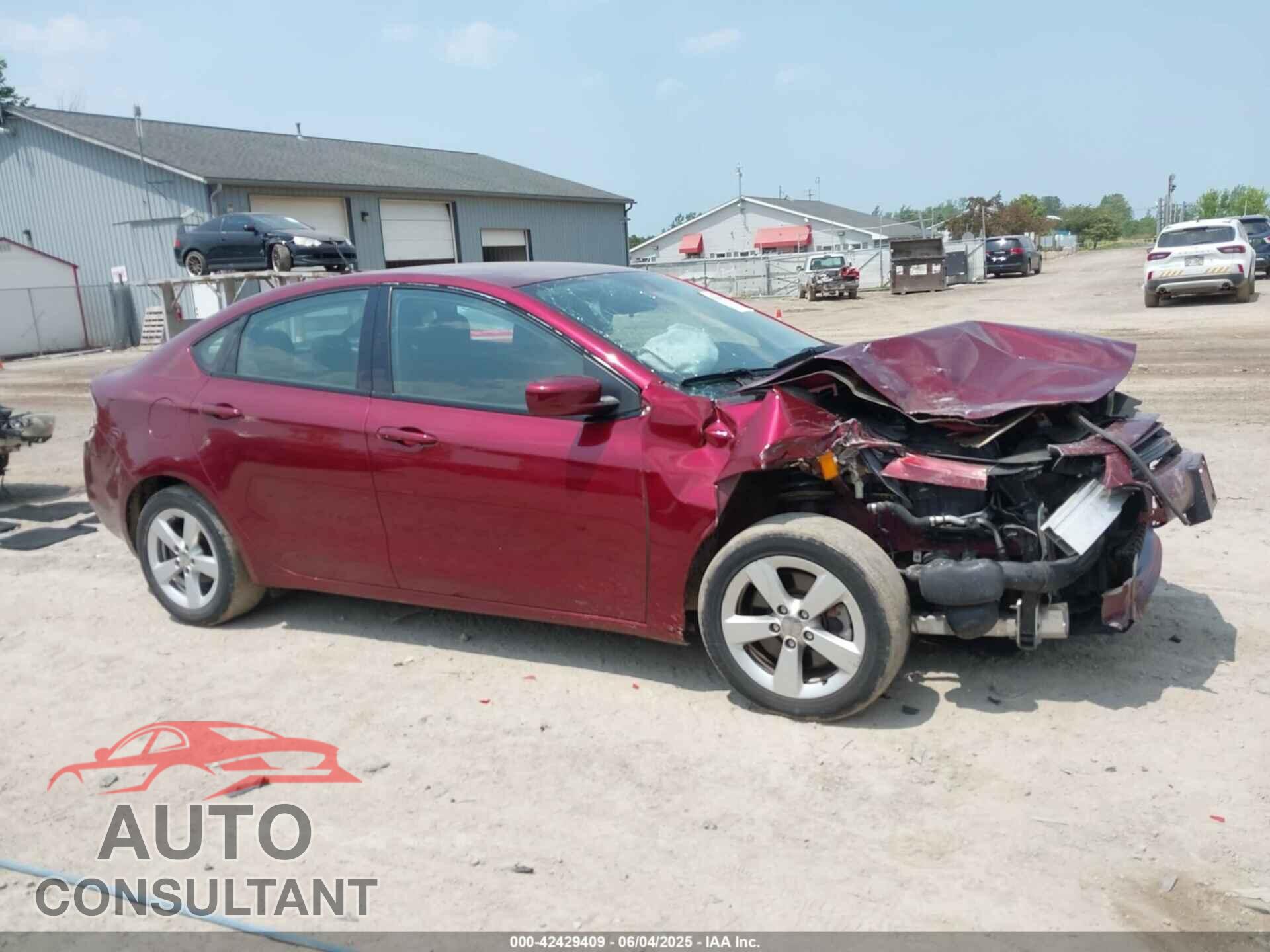 DODGE DART 2015 - 1C3CDFBB7FD238453