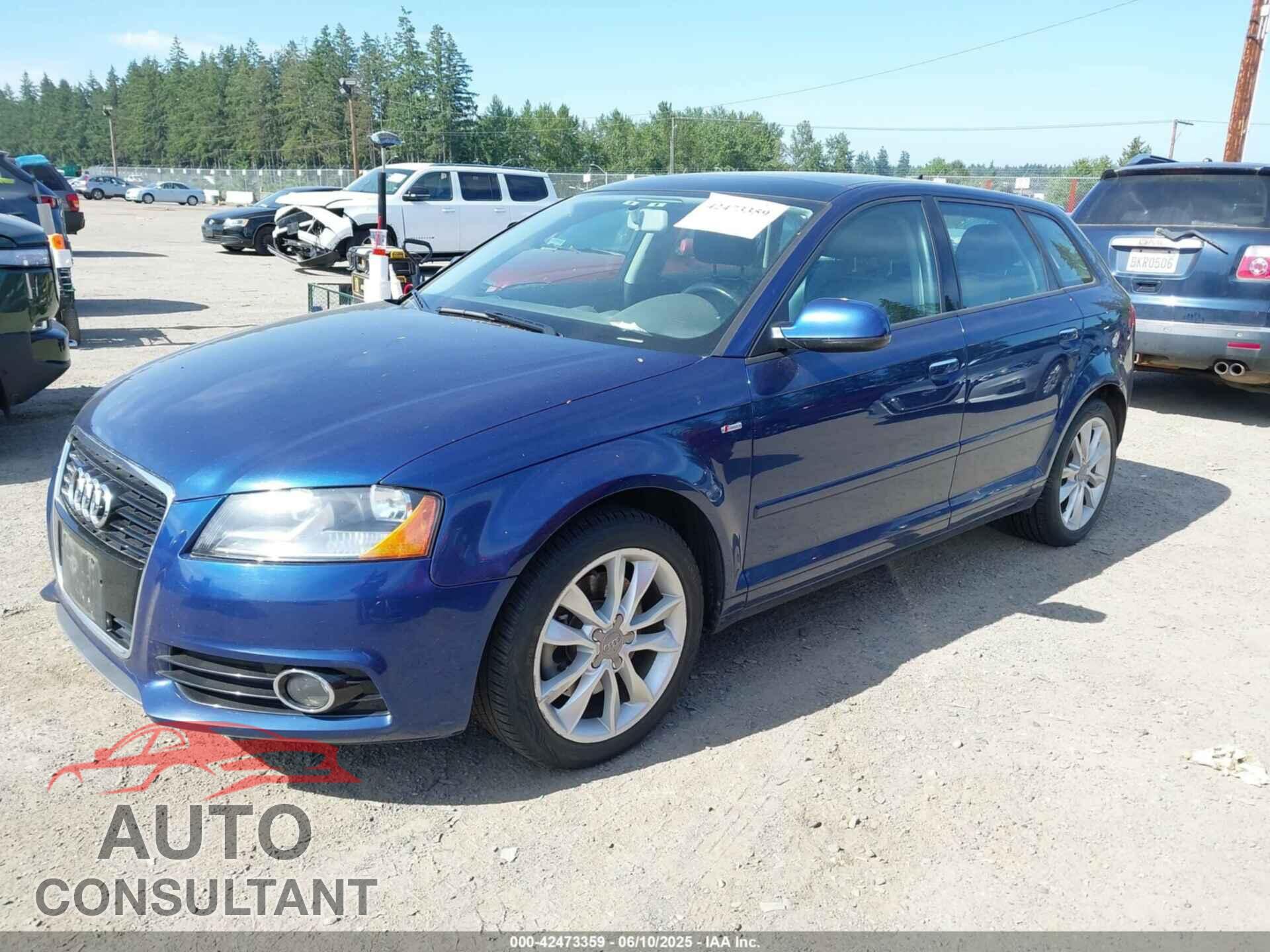 AUDI A3 2012 - WAUBEAFM1CA109394