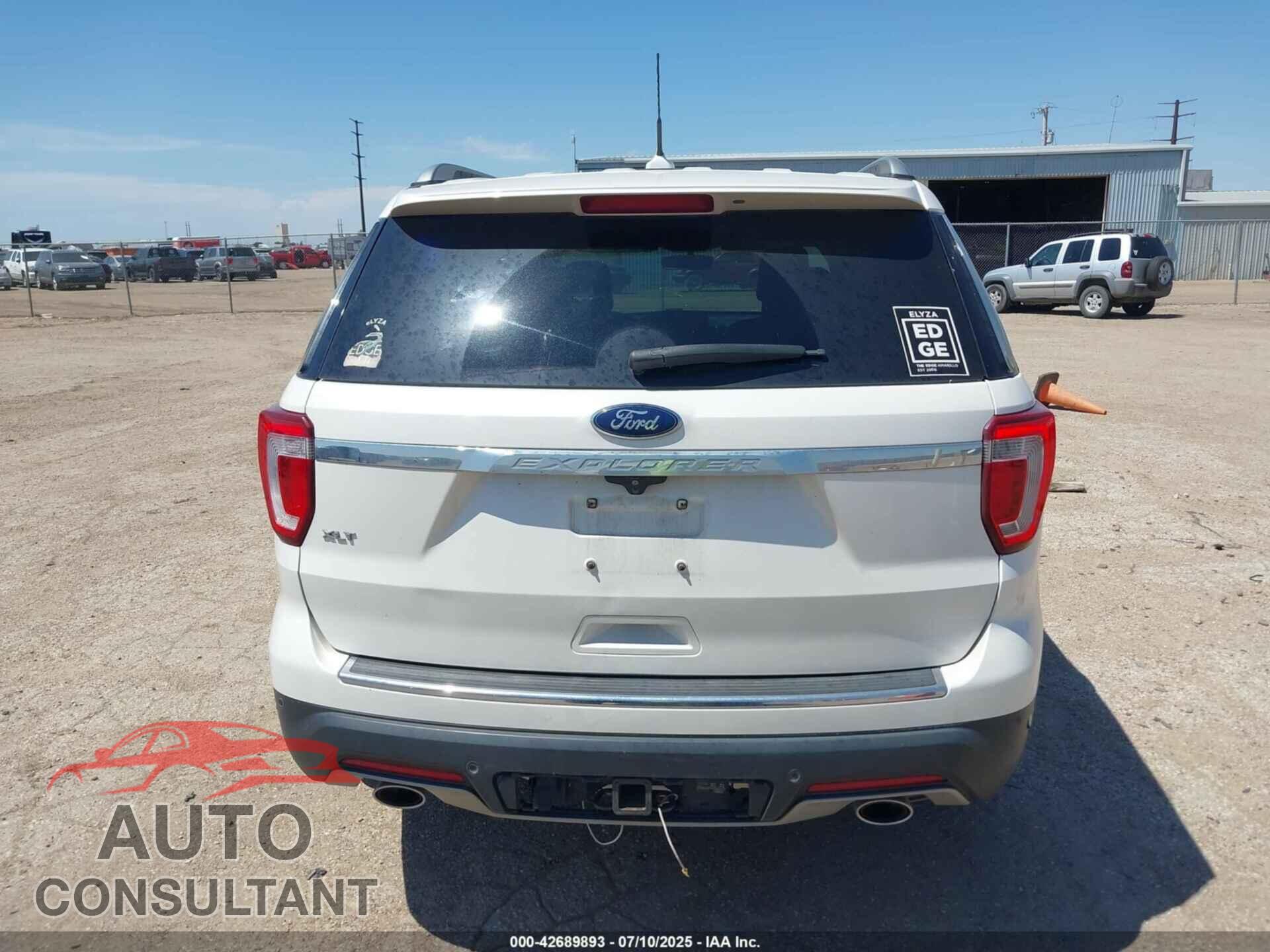 FORD EXPLORER 2018 - 1FM5K7D84JGB42946