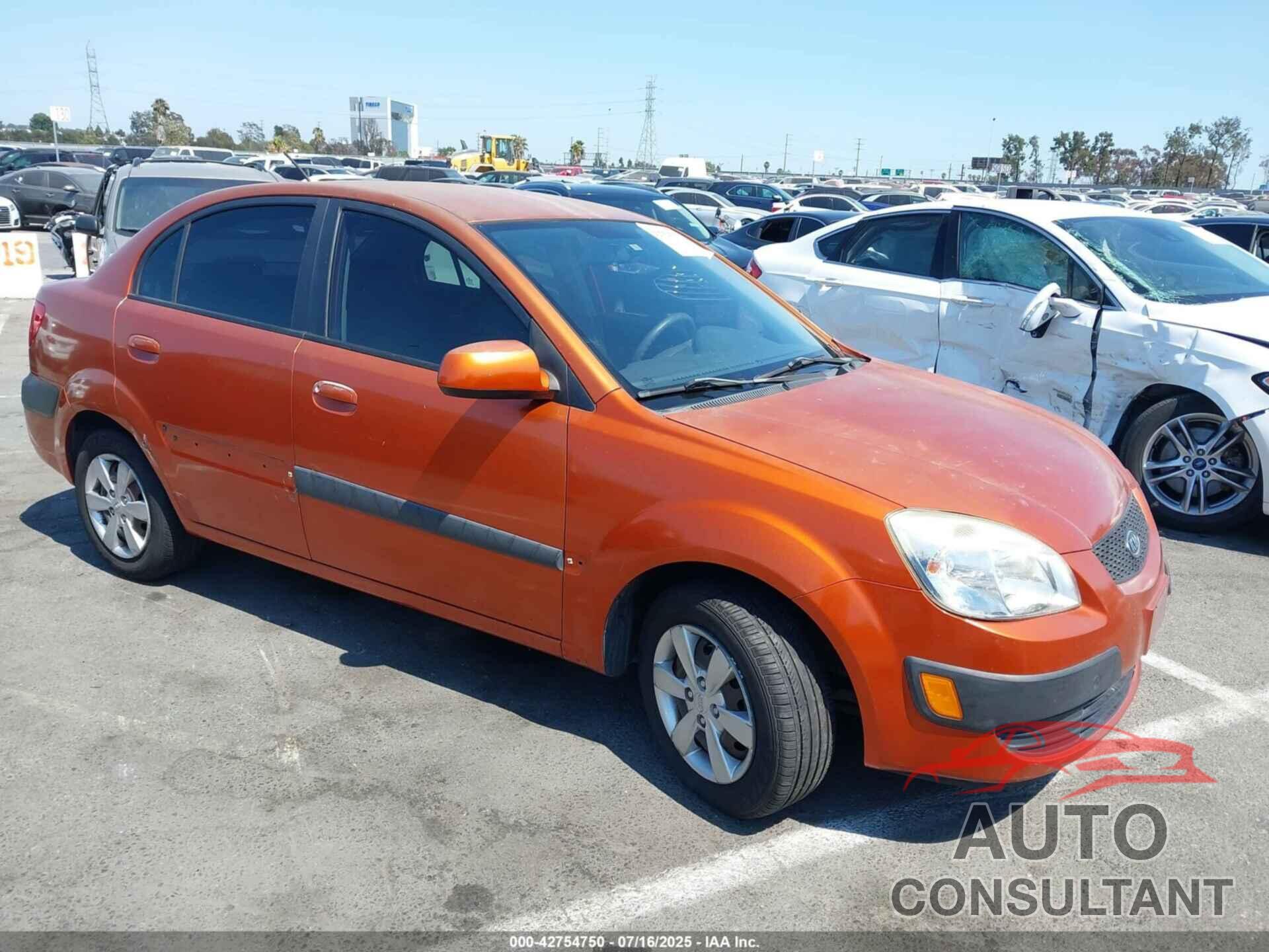 KIA RIO 2009 - KNADE223196547176