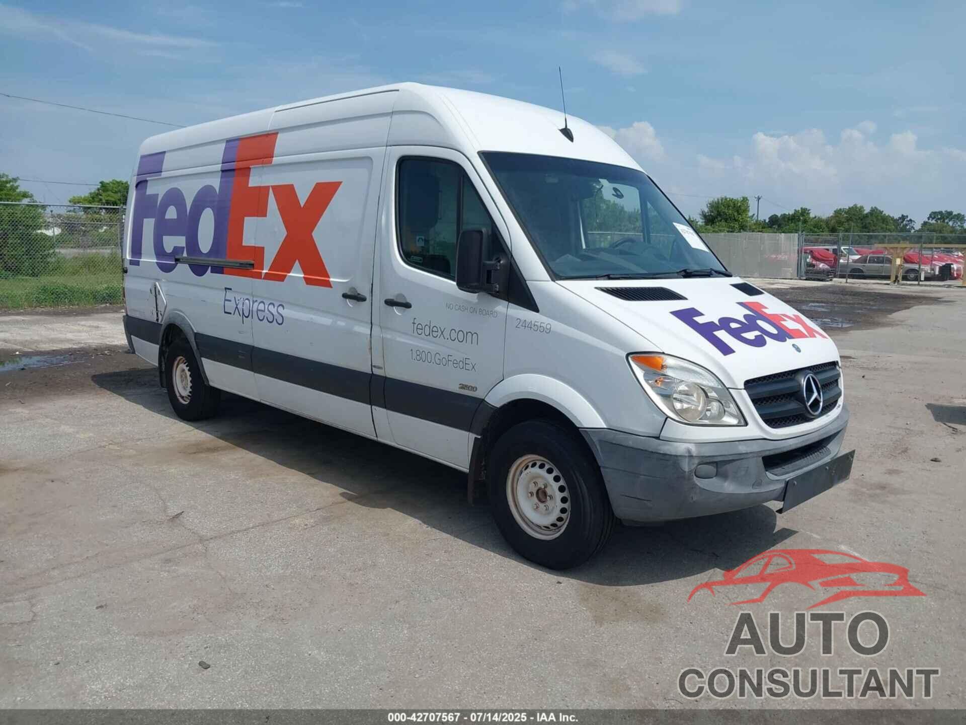 MERCEDES-BENZ SPRINTER 2500 2011 - WD3PE8CB0B5592589