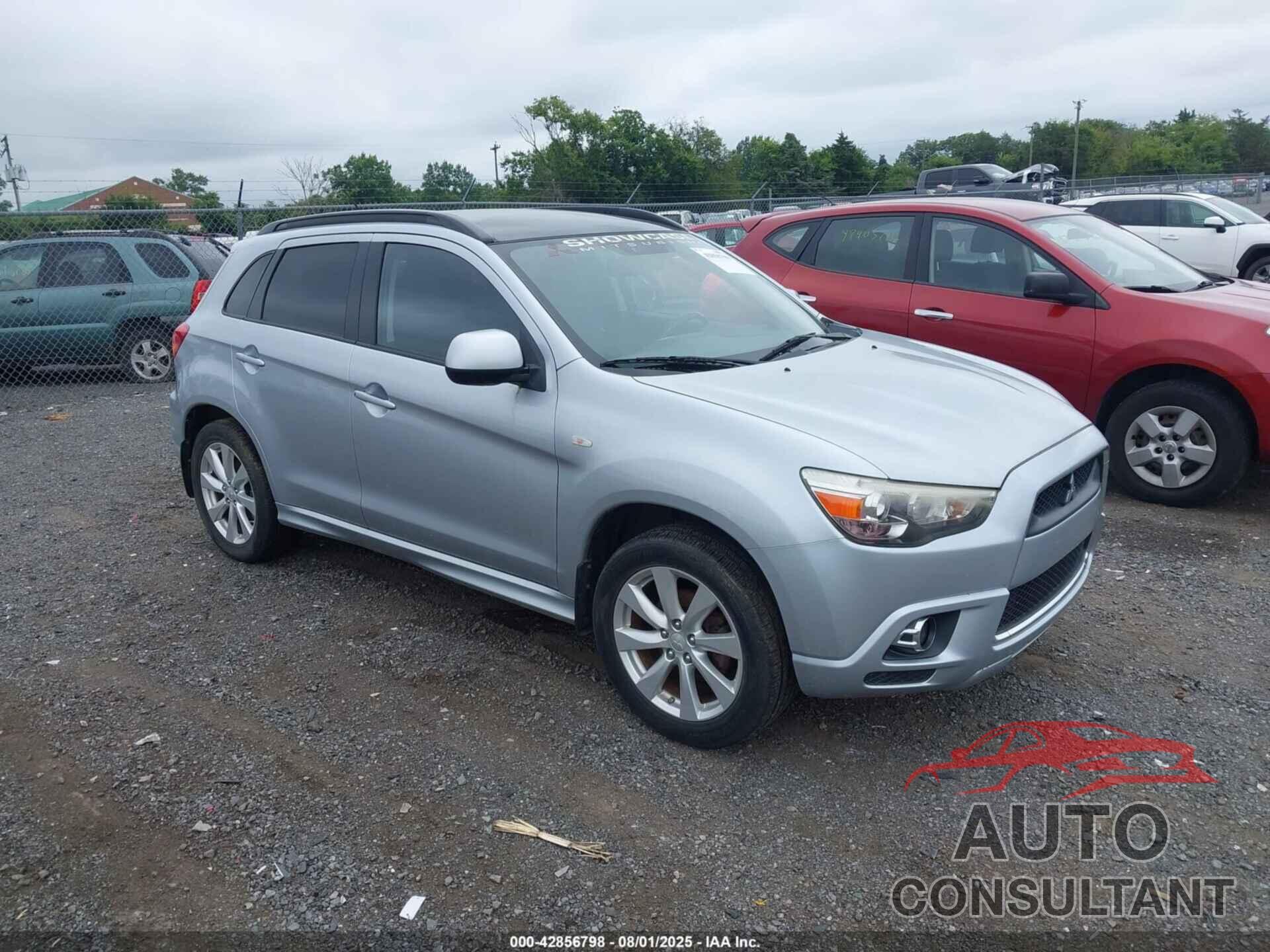 MITSUBISHI OUTLANDER SPORT 2012 - JA4AR4AU3CZ003942