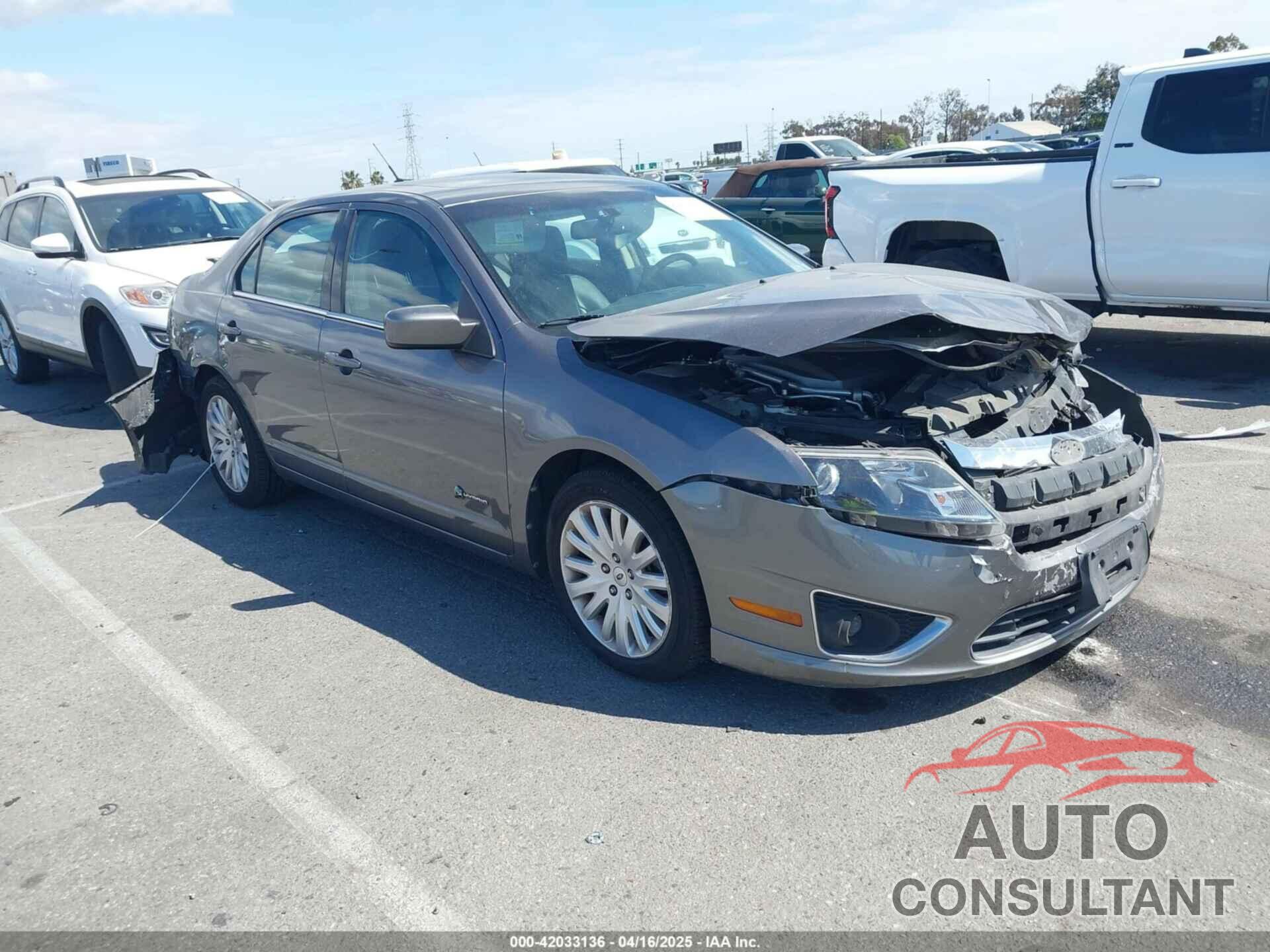 FORD FUSION HYBRID 2010 - 3FADP0L30AR206087
