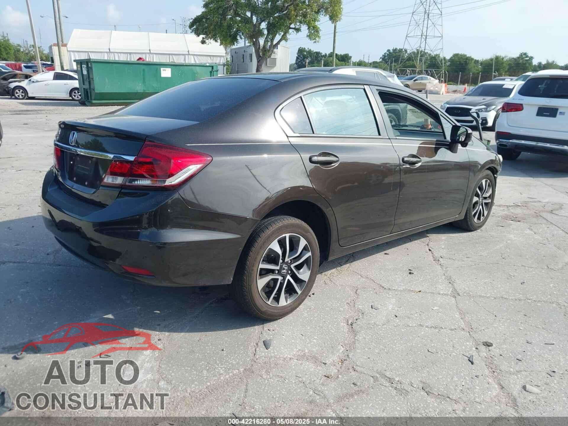 HONDA CIVIC 2014 - 2HGFB2F81EH555640