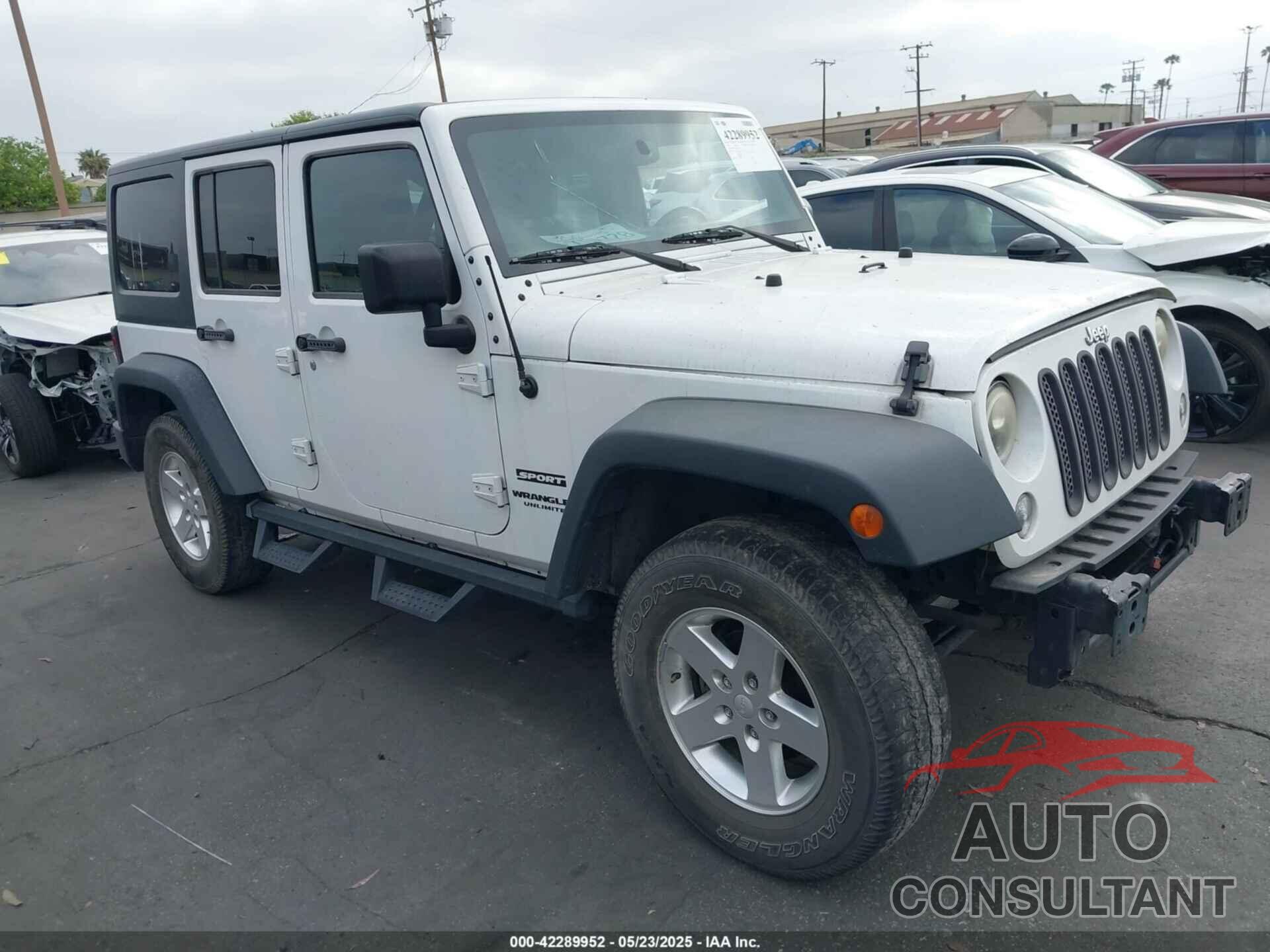 JEEP WRANGLER UNLIMITED 2015 - 1C4BJWDG7FL611327