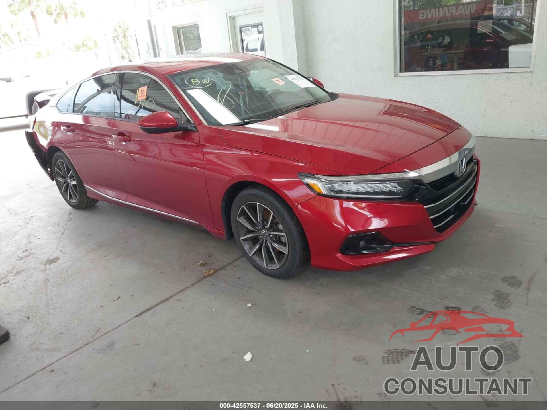 HONDA ACCORD 2021 - 1HGCV1F59MA046810