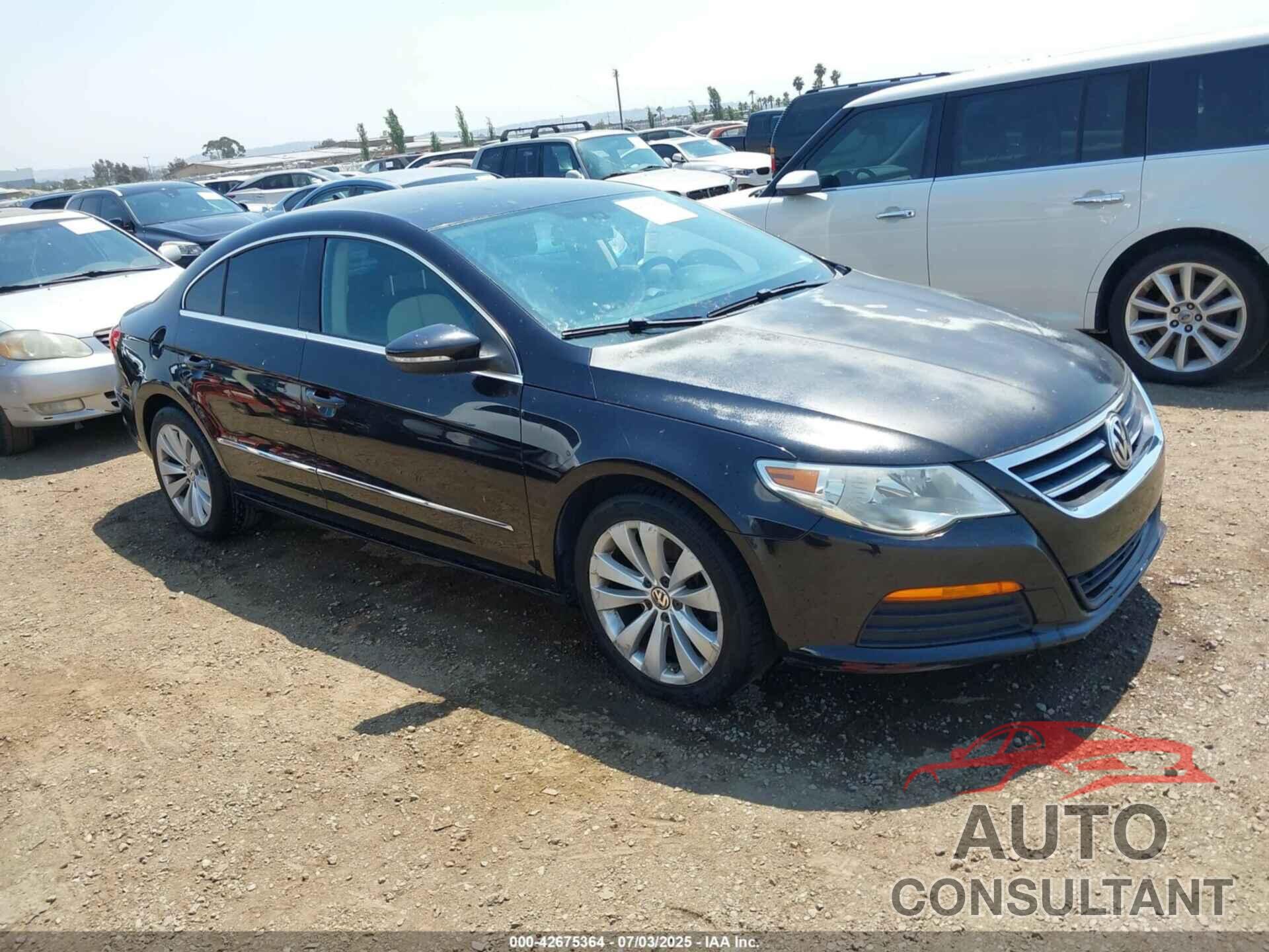 VOLKSWAGEN CC 2011 - WVWMP7AN9BE708298