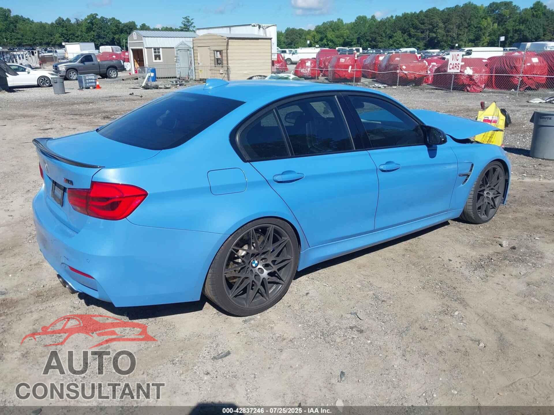 BMW M3 2018 - WBS8M9C59J5J78621