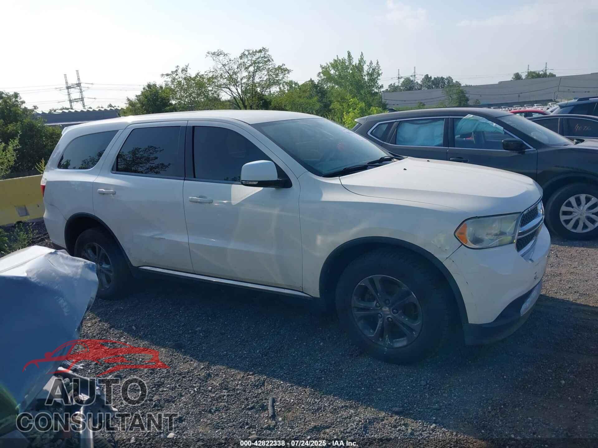 DODGE DURANGO 2012 - 1C4RDJAG6CC312484