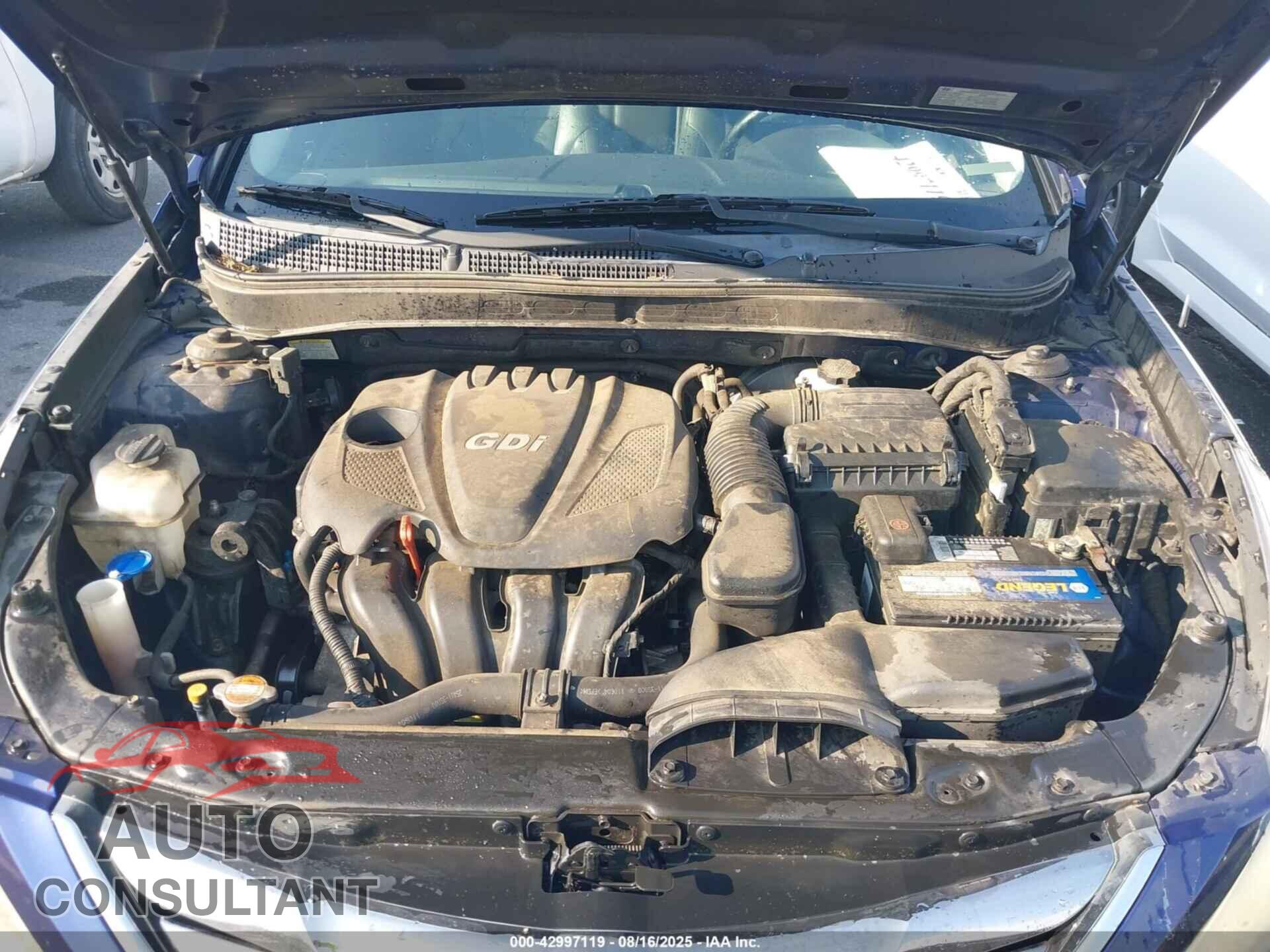 HYUNDAI SONATA 2012 - 5NPEC4AC7CH343375