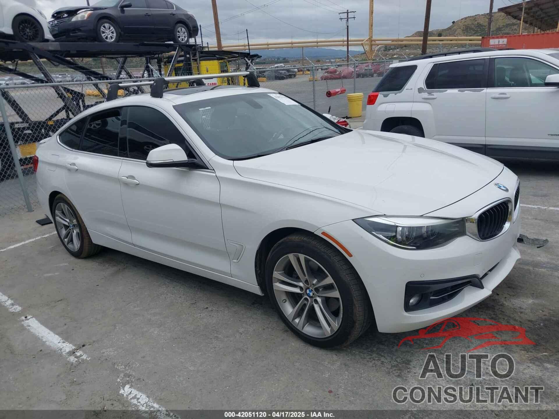 BMW 330I GRAN TURISMO 2017 - WBA8Z9C56HG452944