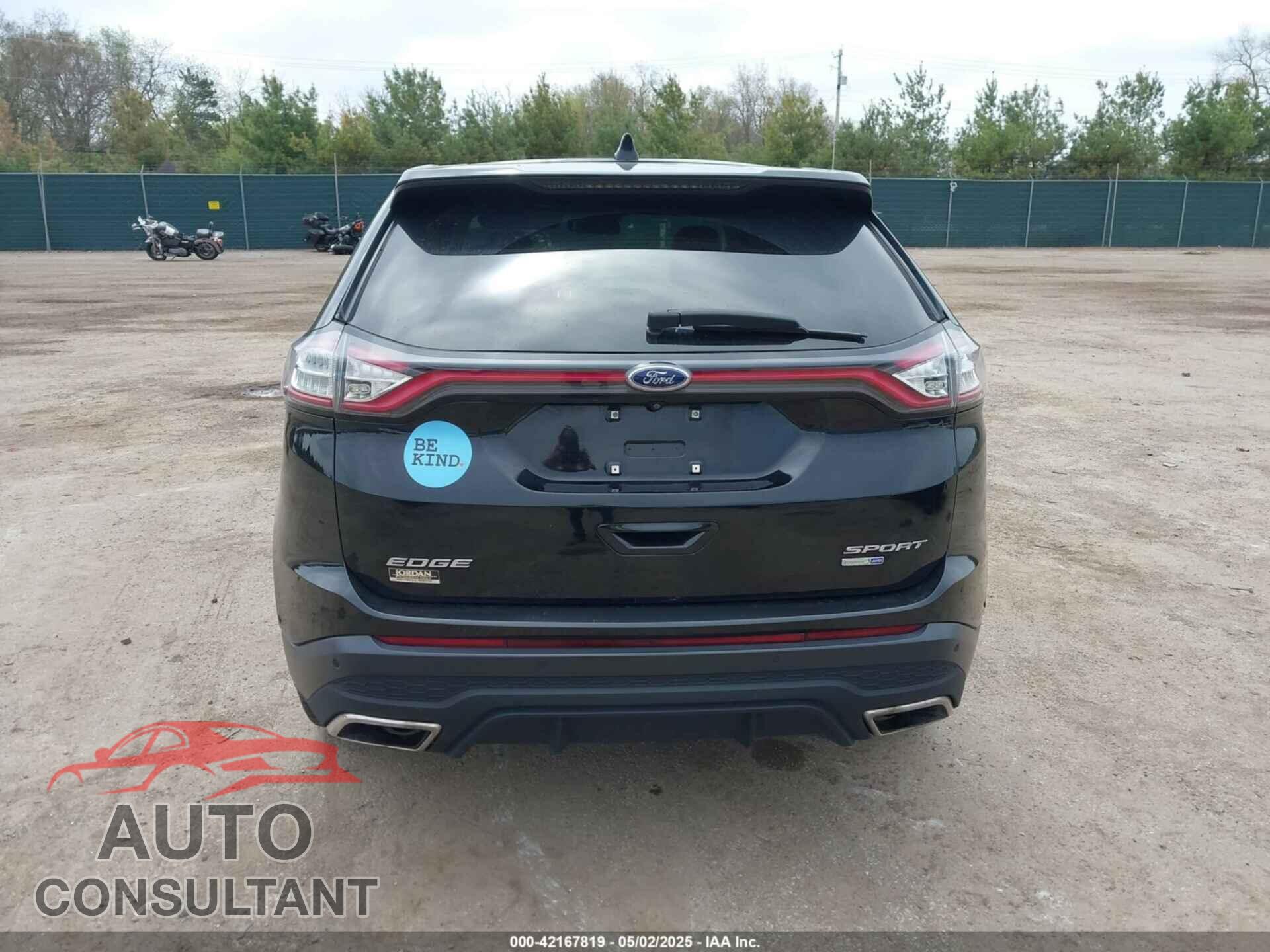FORD EDGE 2015 - 2FMTK4AP5FBB76913