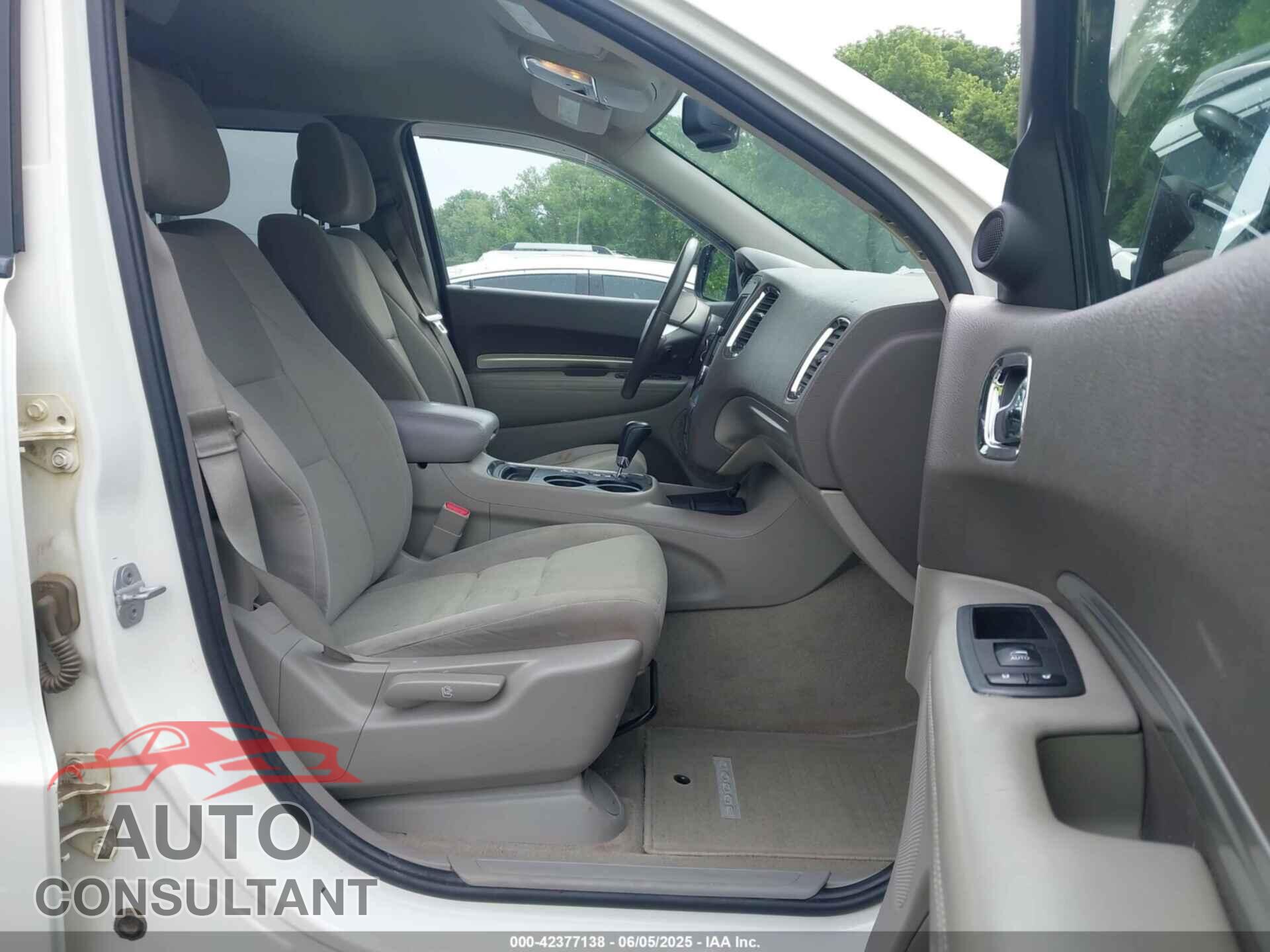 DODGE DURANGO 2012 - 1C4RDJAG8CC336267
