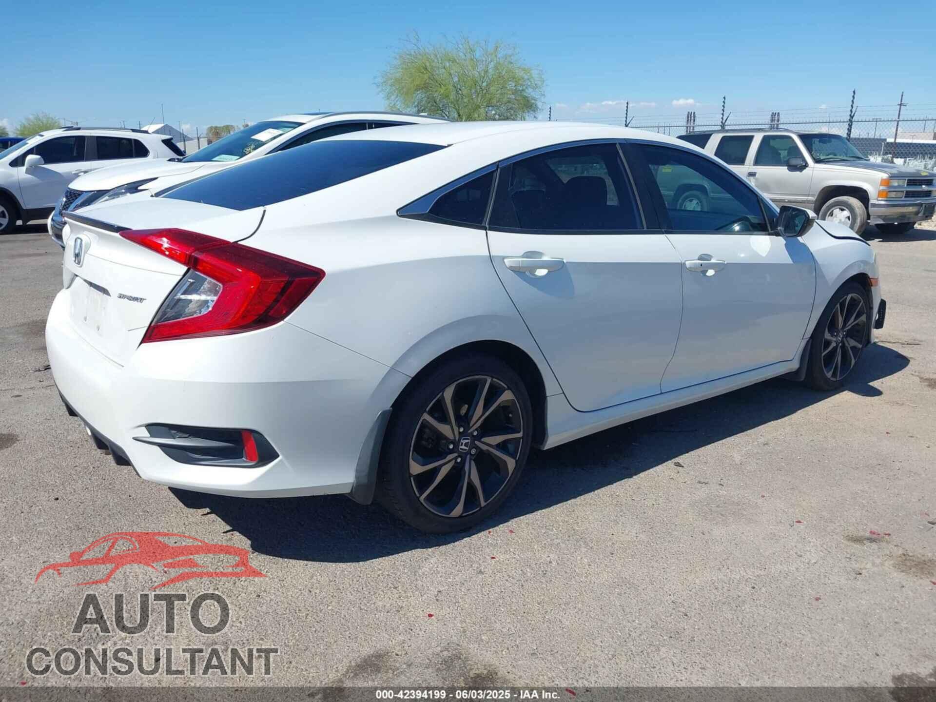HONDA CIVIC 2019 - 2HGFC2F82KH602019
