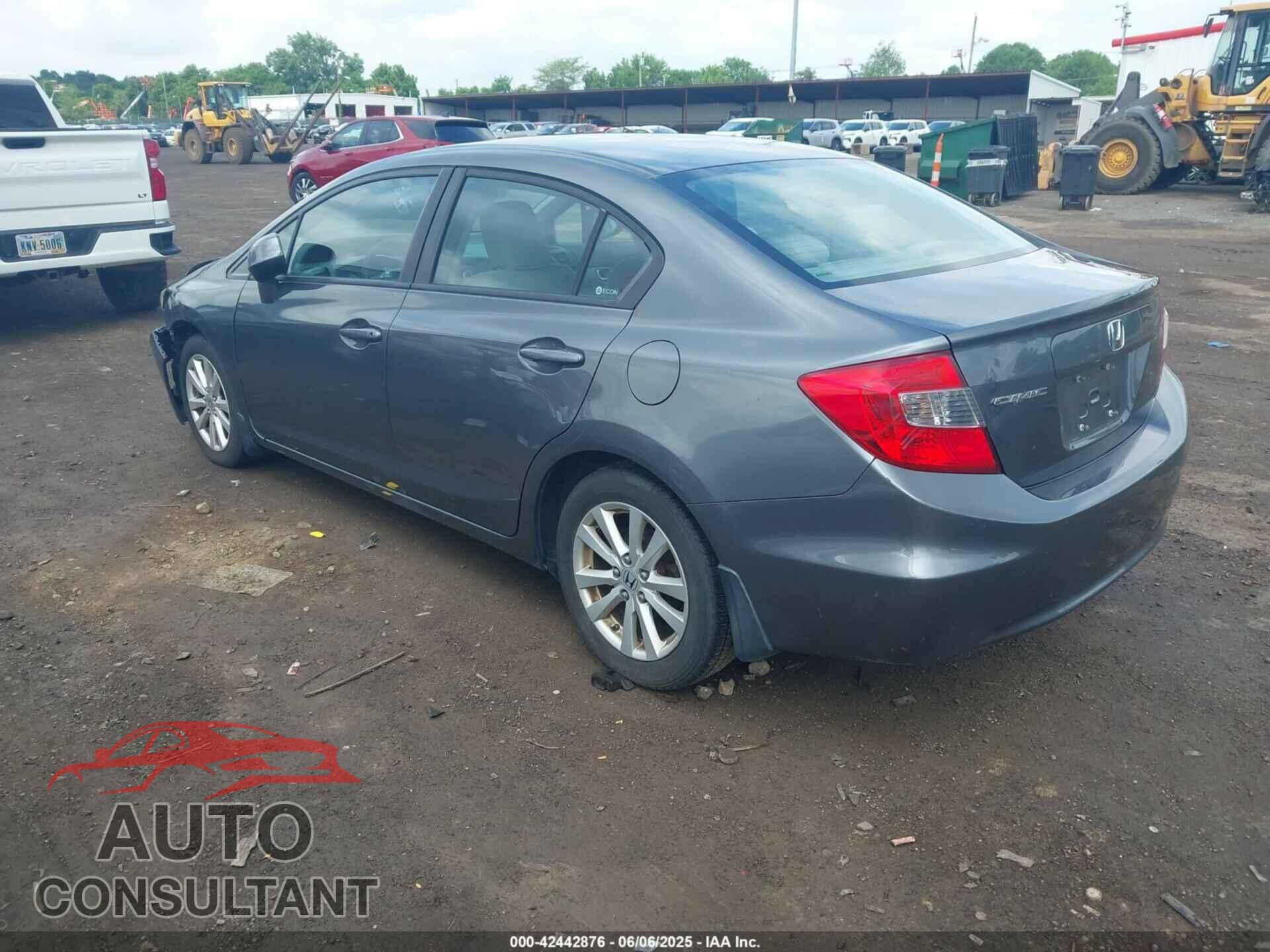 HONDA CIVIC 2012 - 19XFB2F80CE089786