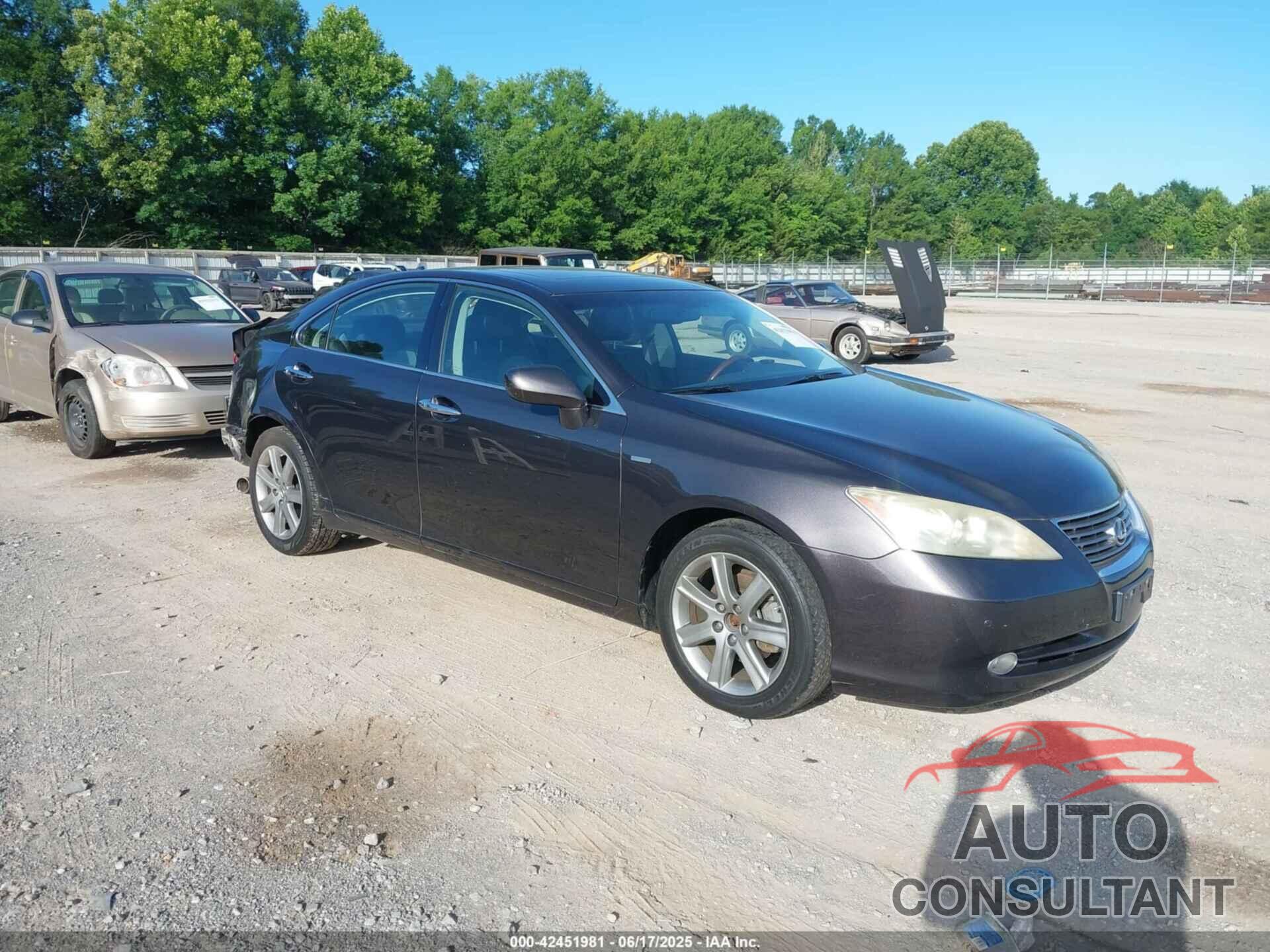LEXUS ES 350 2009 - JTHBJ46G292291649