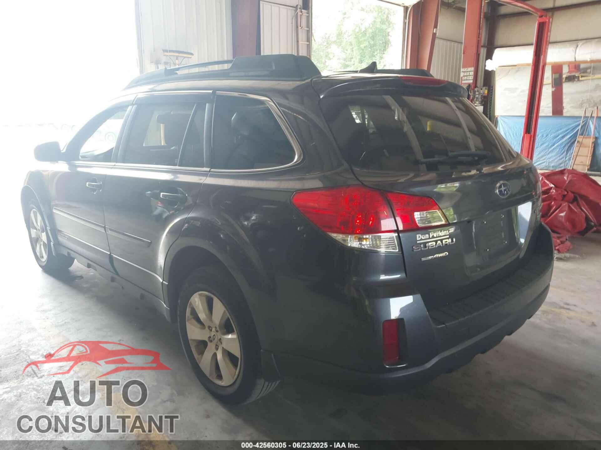 SUBARU OUTBACK 2012 - 4S4BRDKC9C2240536