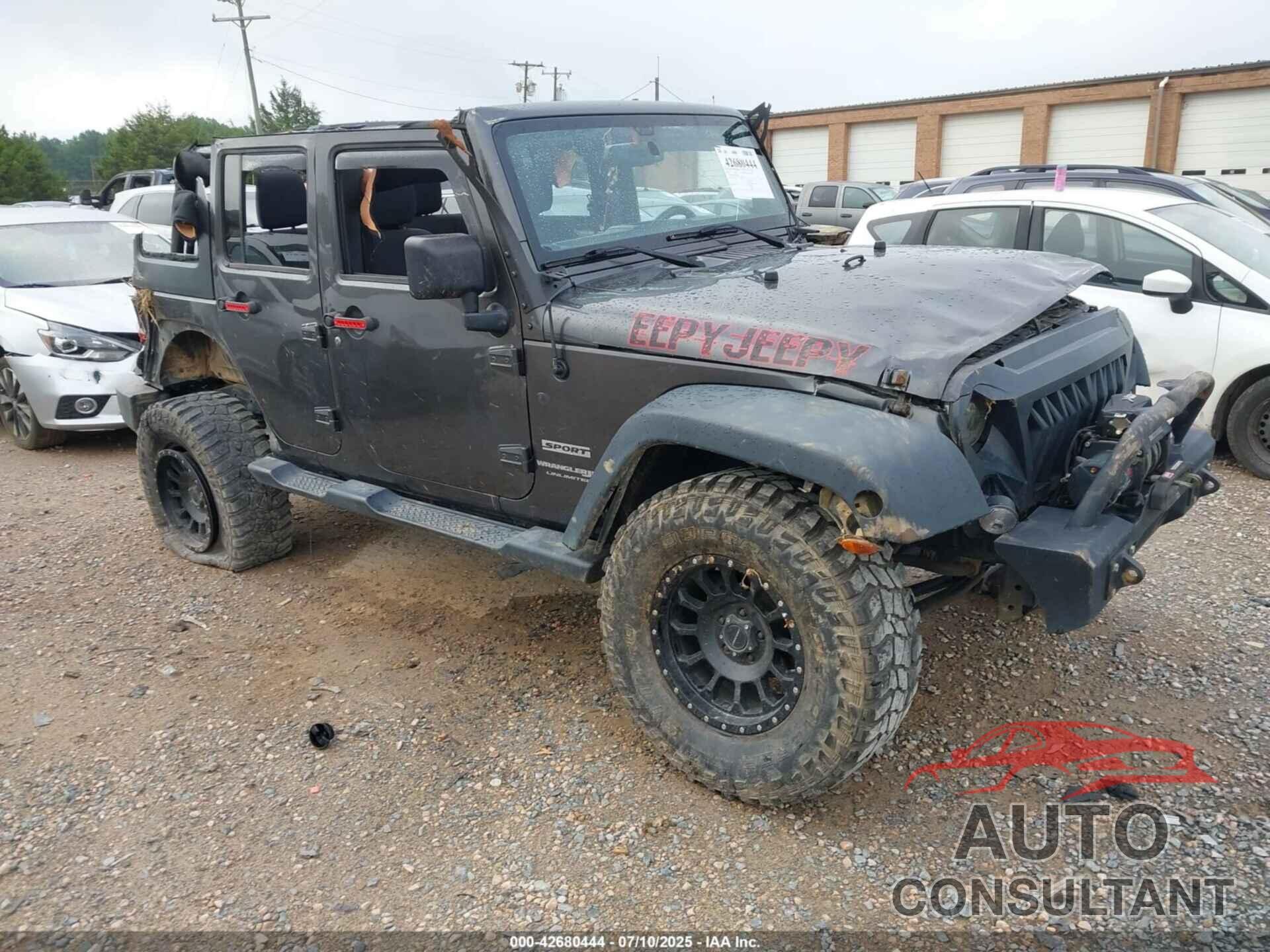 JEEP WRANGLER JK UNLIMITED 2018 - 1C4BJWDG4JL825698