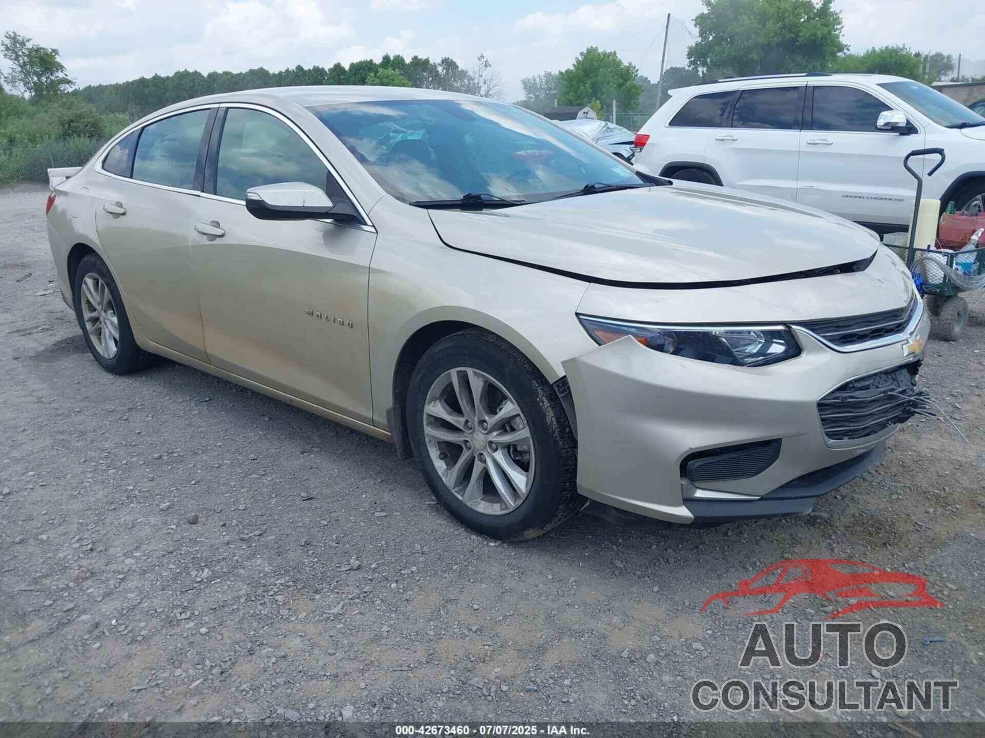 CHEVROLET MALIBU 2016 - 1G1ZE5ST3GF214283