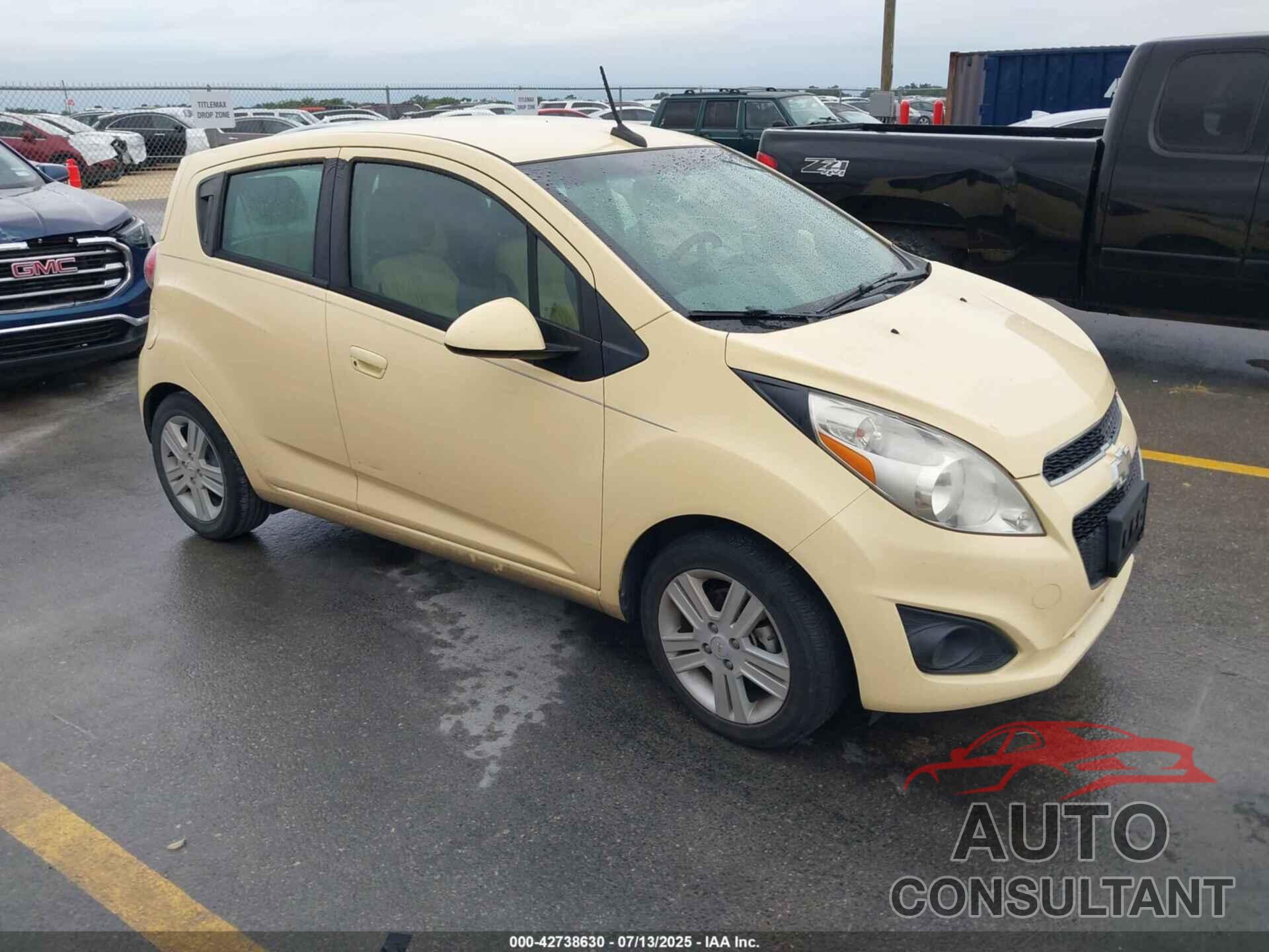 CHEVROLET SPARK 2014 - KL8CB6S97EC581811