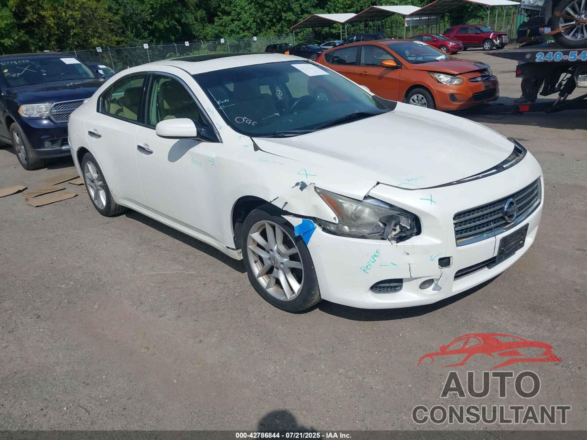 NISSAN MAXIMA 2011 - 1N4AA5APXBC814402