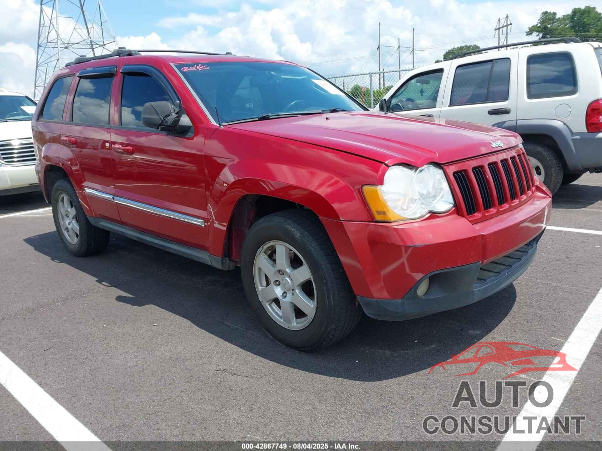 JEEP GRAND CHEROKEE 2010 - 1J4PS4GKXAC139537