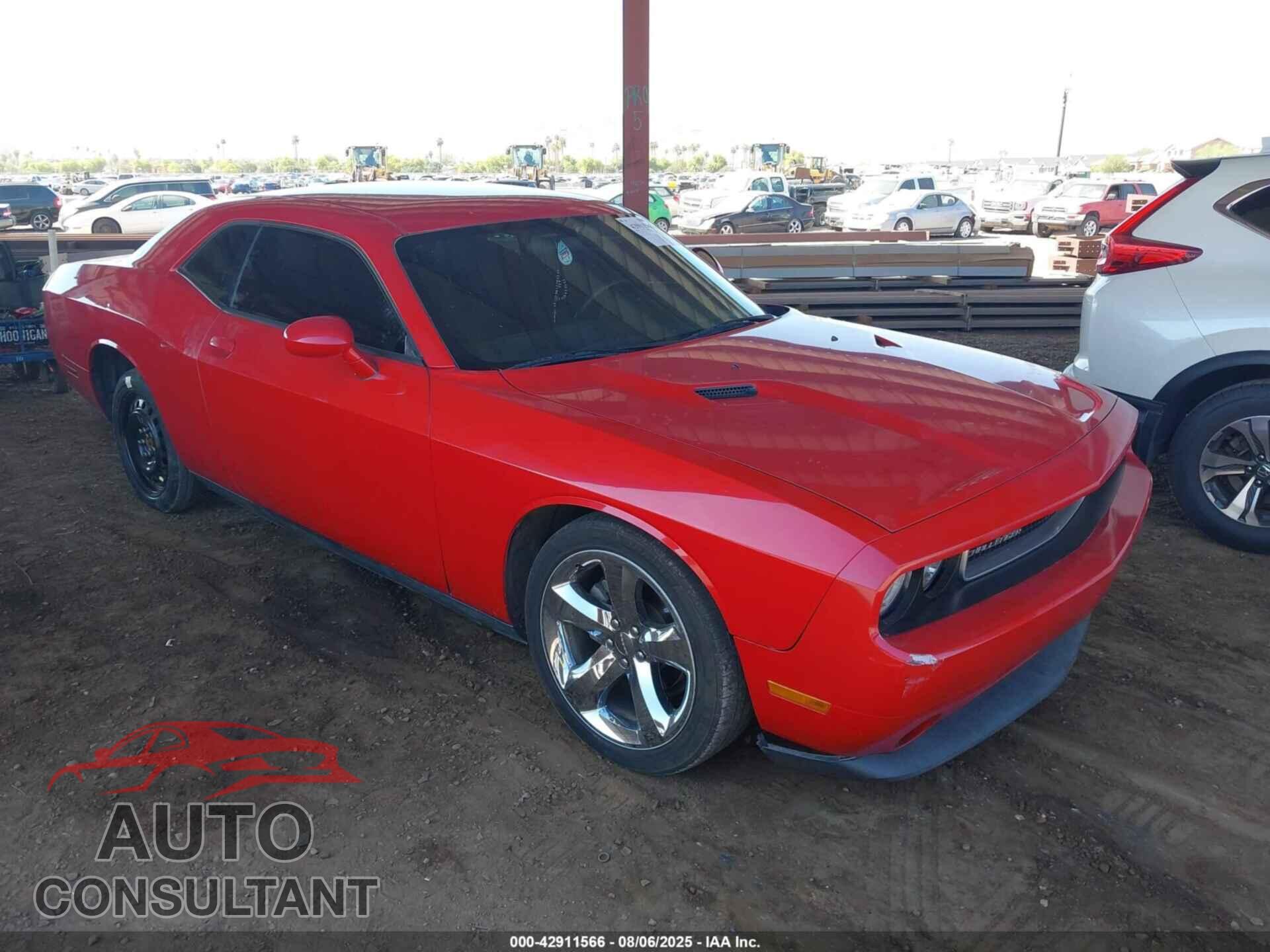 DODGE CHALLENGER 2012 - 2C3CDYAG2CH235712