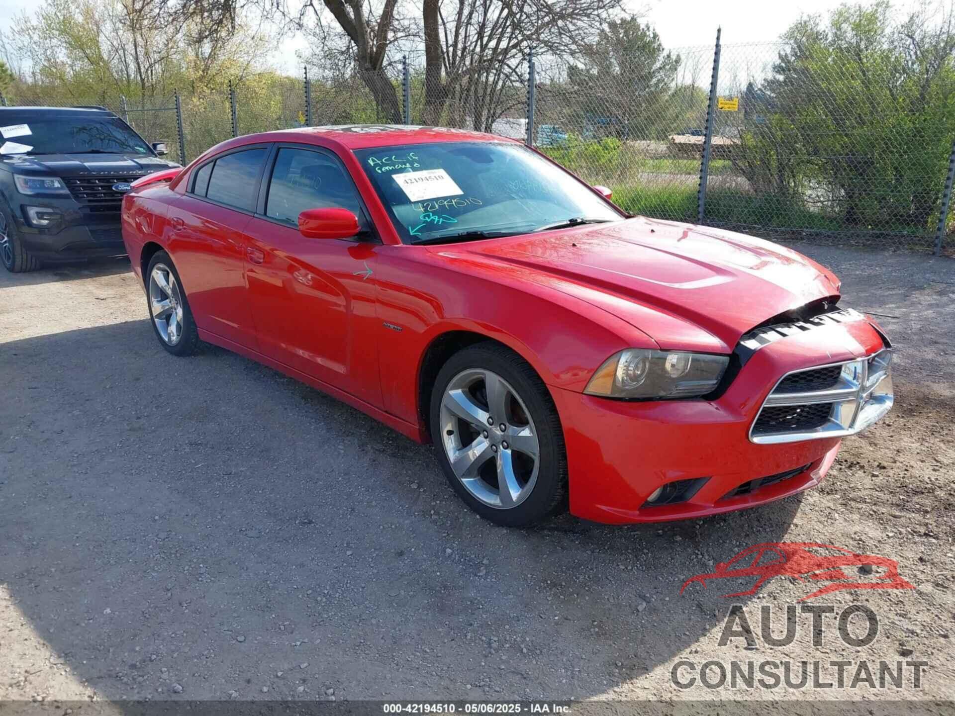 DODGE CHARGER 2012 - 2C3CDXCT4CH303948