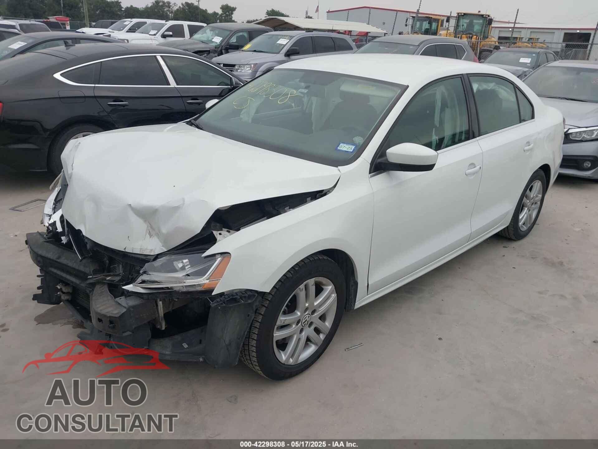 VOLKSWAGEN JETTA 2017 - 3VW2B7AJ9HM222190