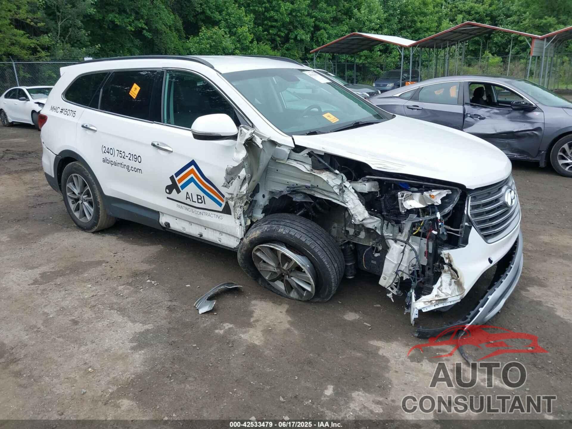 HYUNDAI SANTA FE 2018 - KM8SNDHF6JU282936