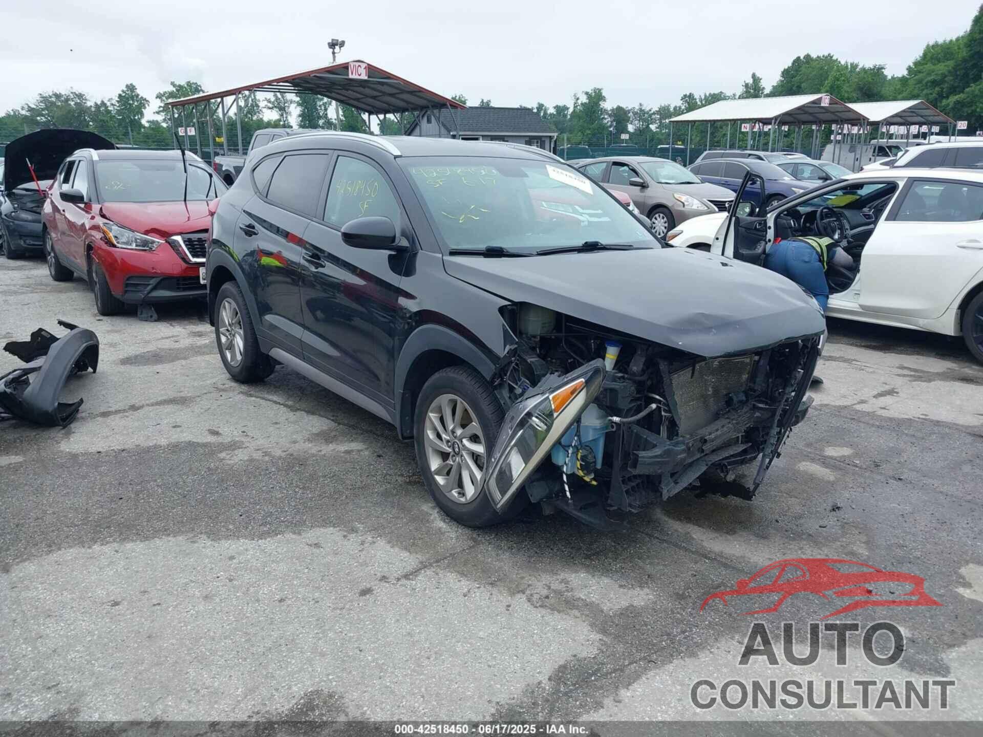 HYUNDAI TUCSON 2017 - KM8J3CA46HU263995