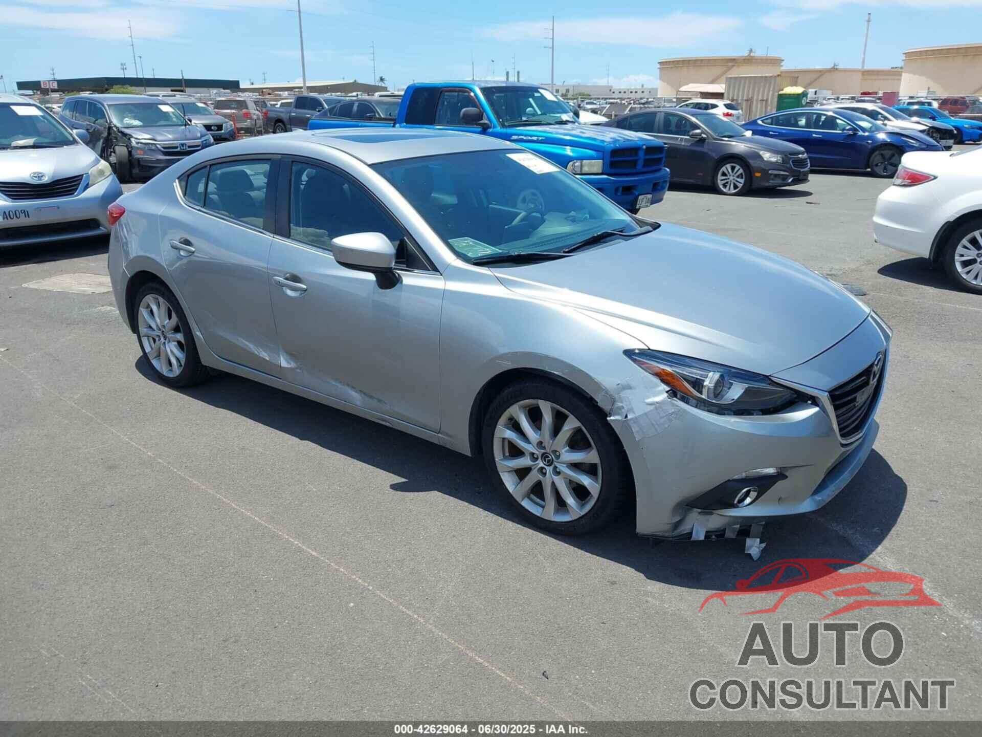 MAZDA MAZDA3 2014 - JM1BM1W37E1194046