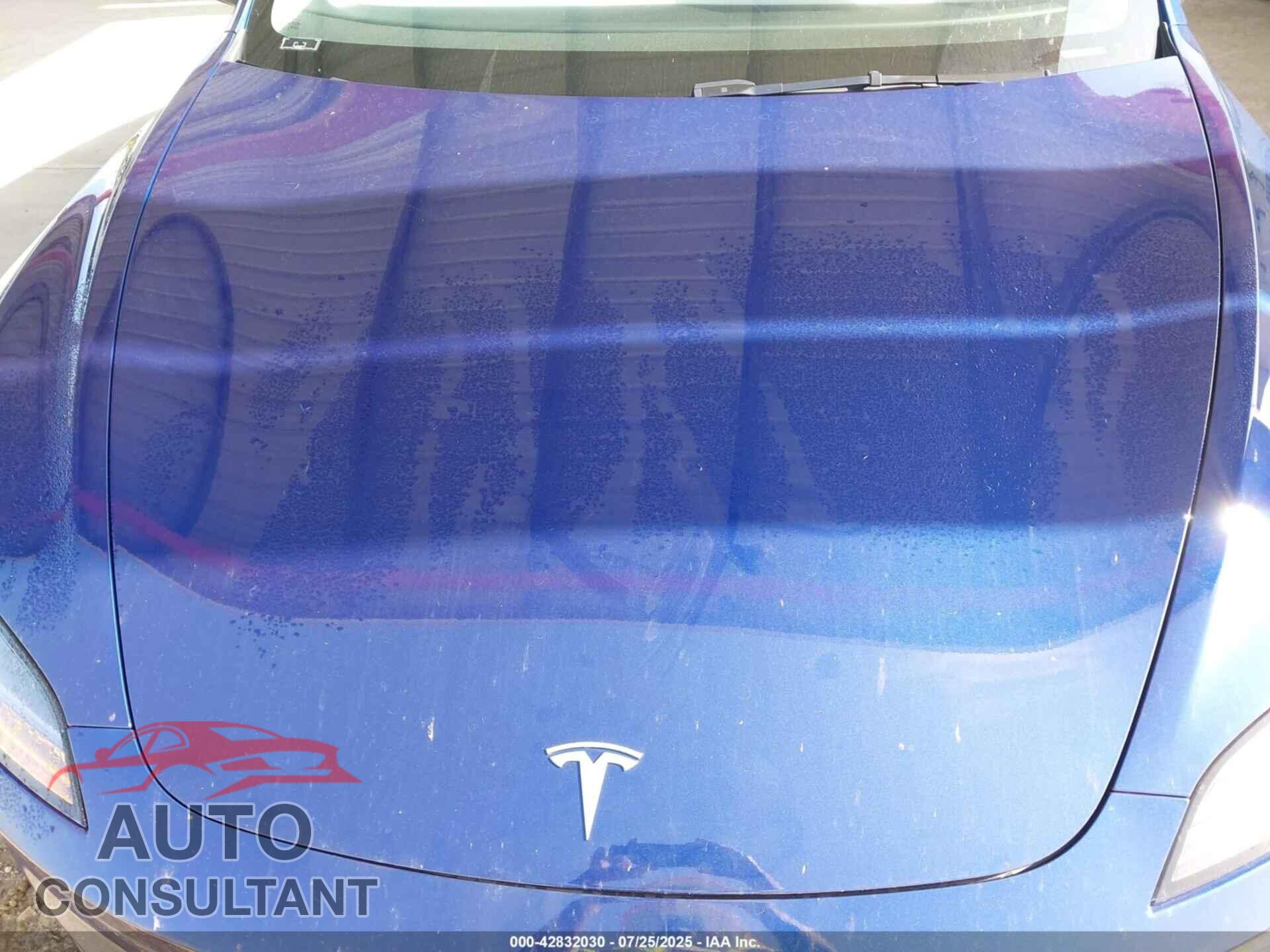 TESLA MODEL 3 2025 - 5YJ3E1EA3SF942487