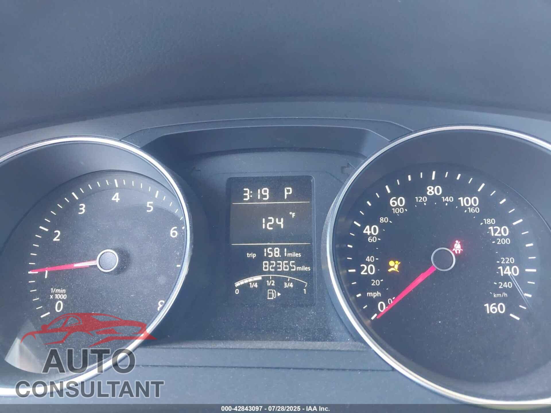 VOLKSWAGEN JETTA 2017 - 3VW2B7AJ9HM334679