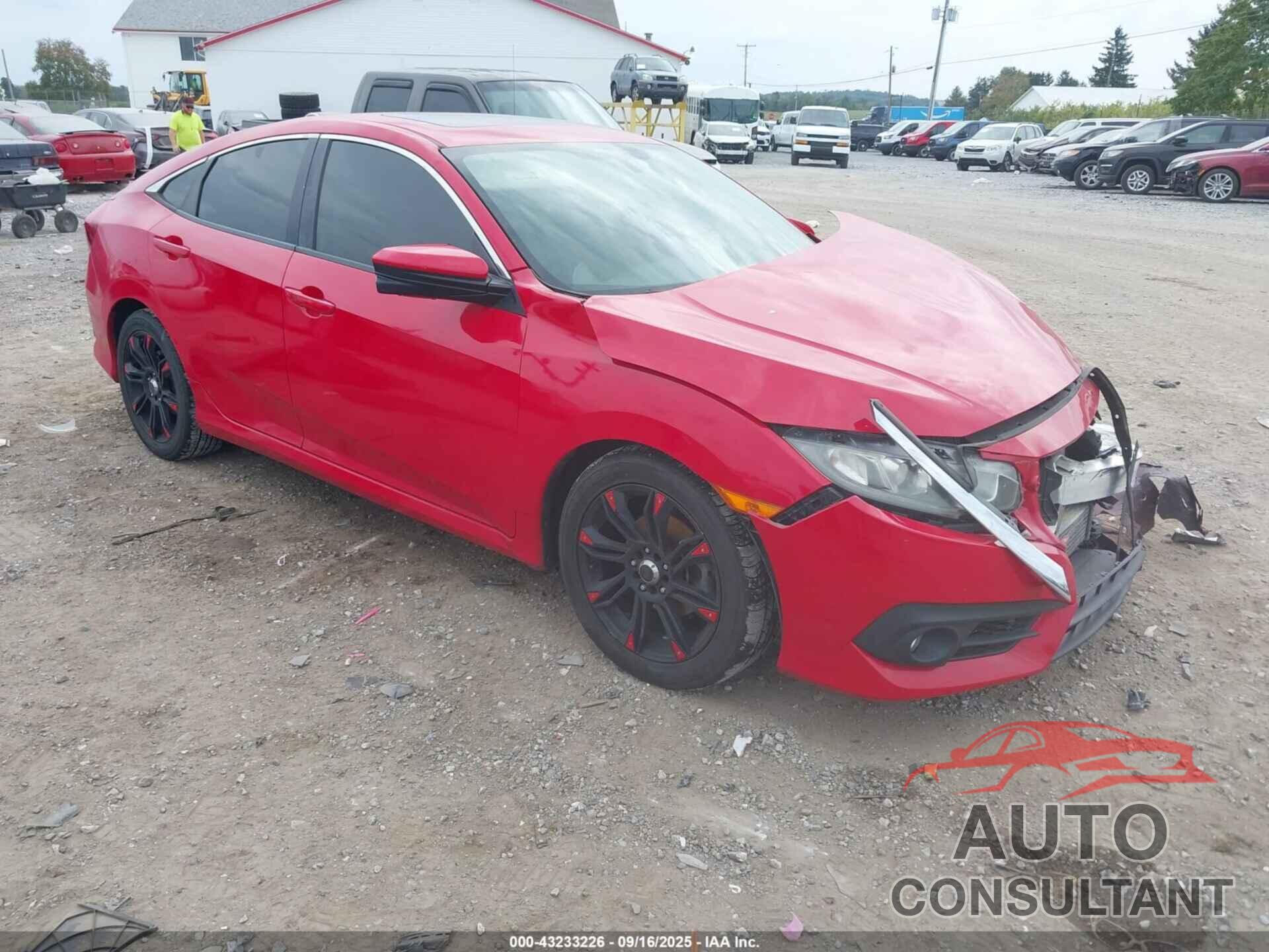 HONDA CIVIC 2016 - 2HGFC1F35GH647493