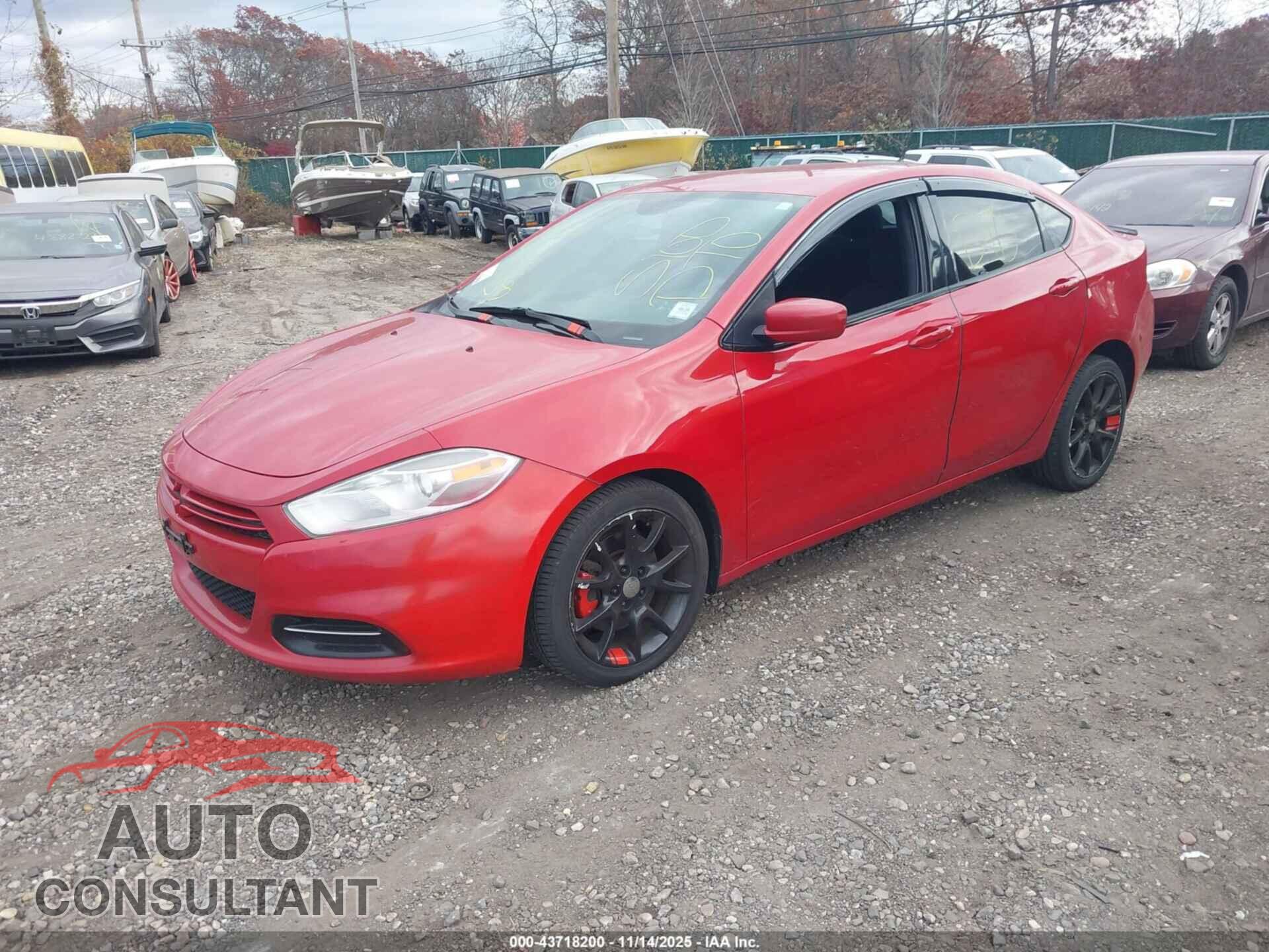 DODGE DART 2013 - 1C3CDFBA5DD329838