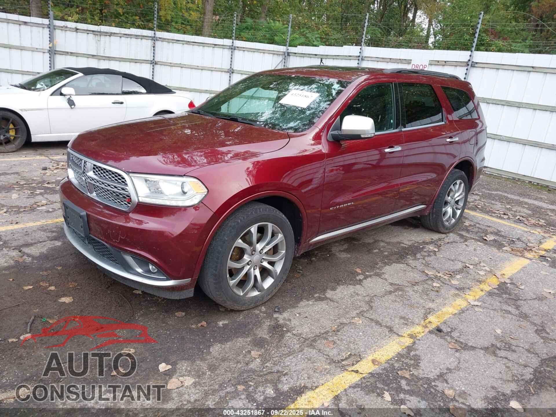 DODGE DURANGO 2017 - 1C4RDJEG4HC931151