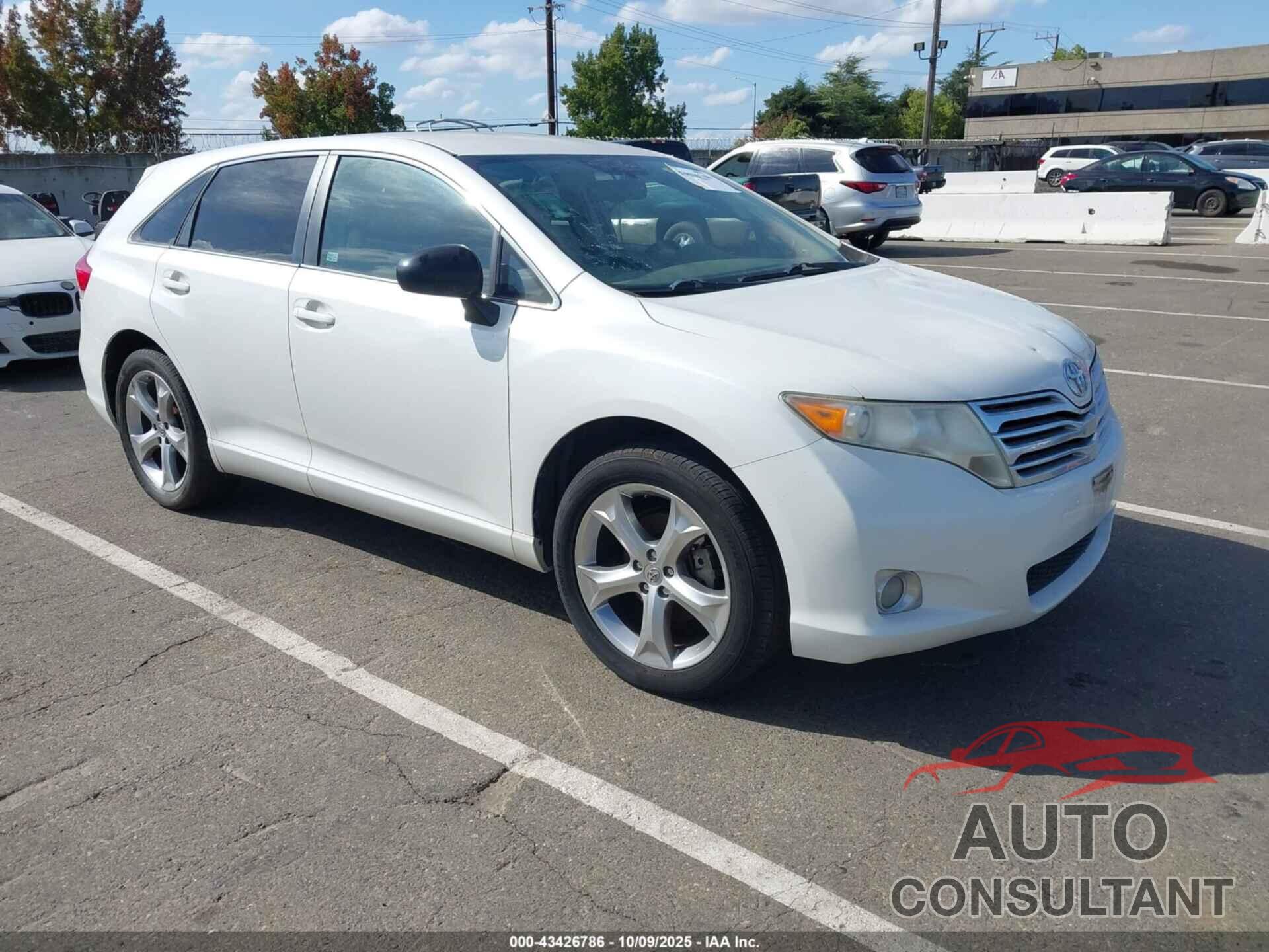 TOYOTA VENZA 2009 - 4T3ZK11A79U005185