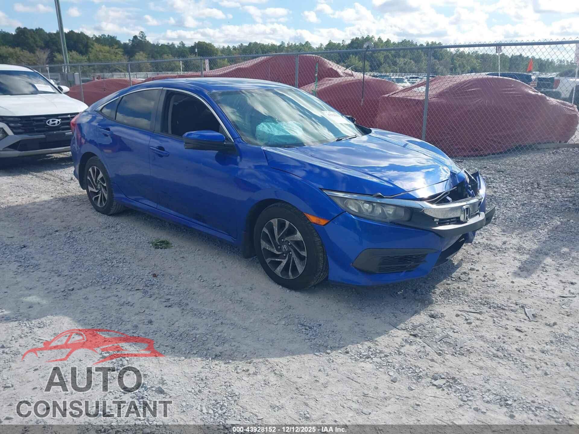 HONDA CIVIC 2017 - 19XFC2F71HE051625