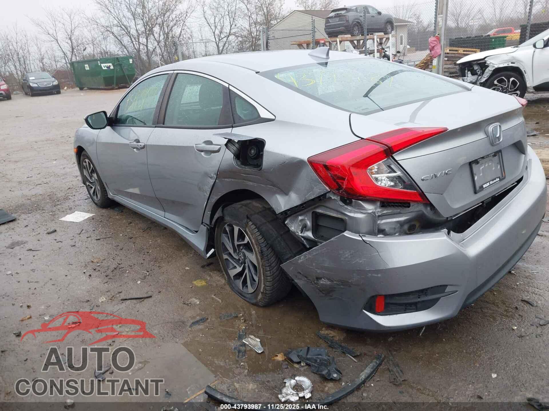 HONDA CIVIC 2017 - 19XFC2F78HE060547